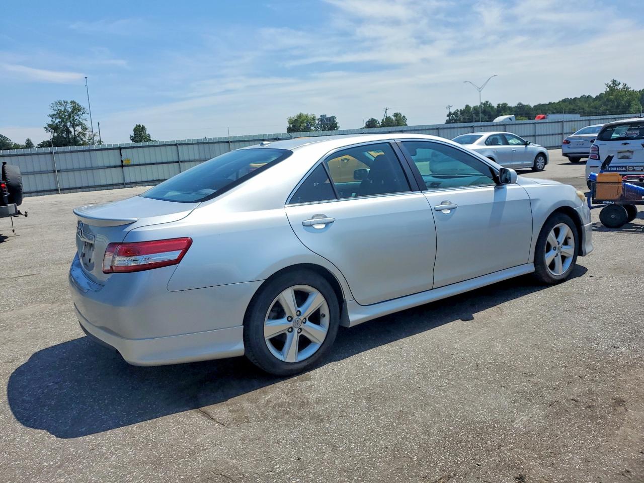 2010 Toyota Camry Se Серебряный vin: 4T1BF3EK4AU047041