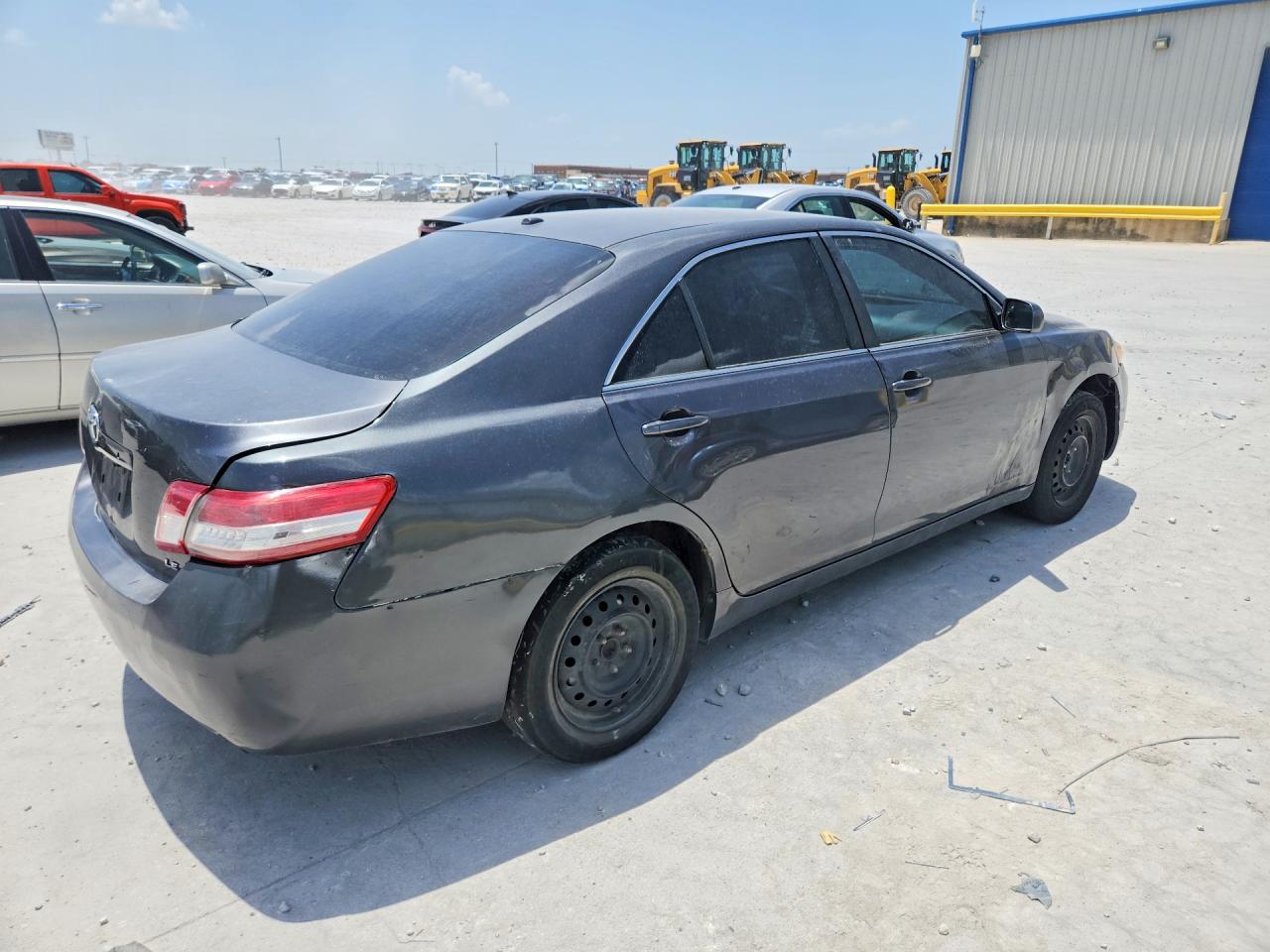 2010 Toyota Camry Le Серый vin: 4T1BF3EK4AU050747