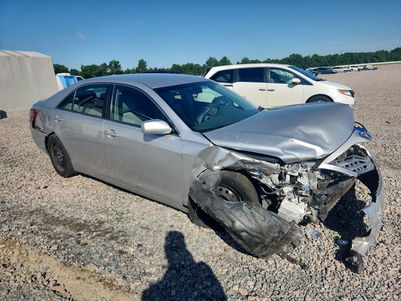 2010 Toyota Camry Gray vin: 4T1BF3EK4AU062204