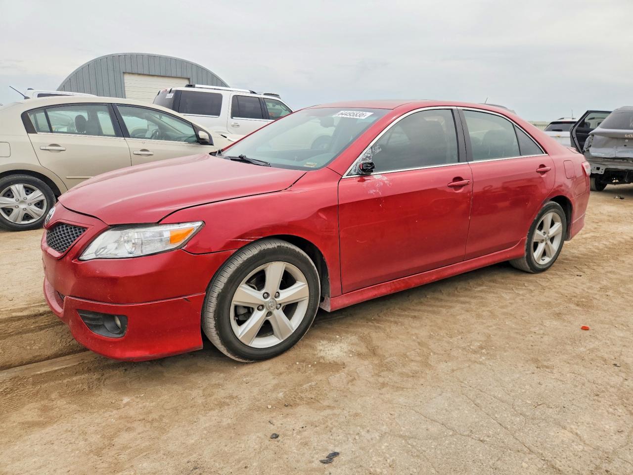 2010 Toyota Camry Se Красный vin: 4T1BF3EK4AU077348