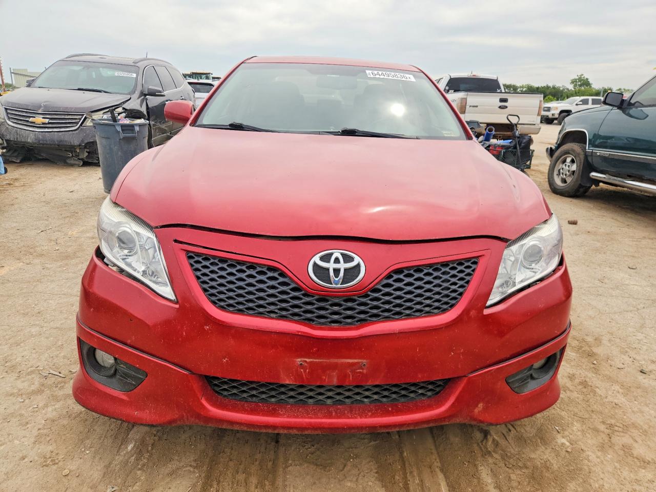 2010 Toyota Camry Se Красный vin: 4T1BF3EK4AU077348