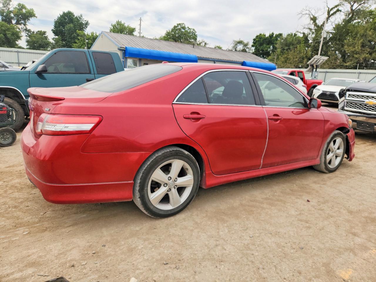 2010 Toyota Camry Se Красный vin: 4T1BF3EK4AU077348