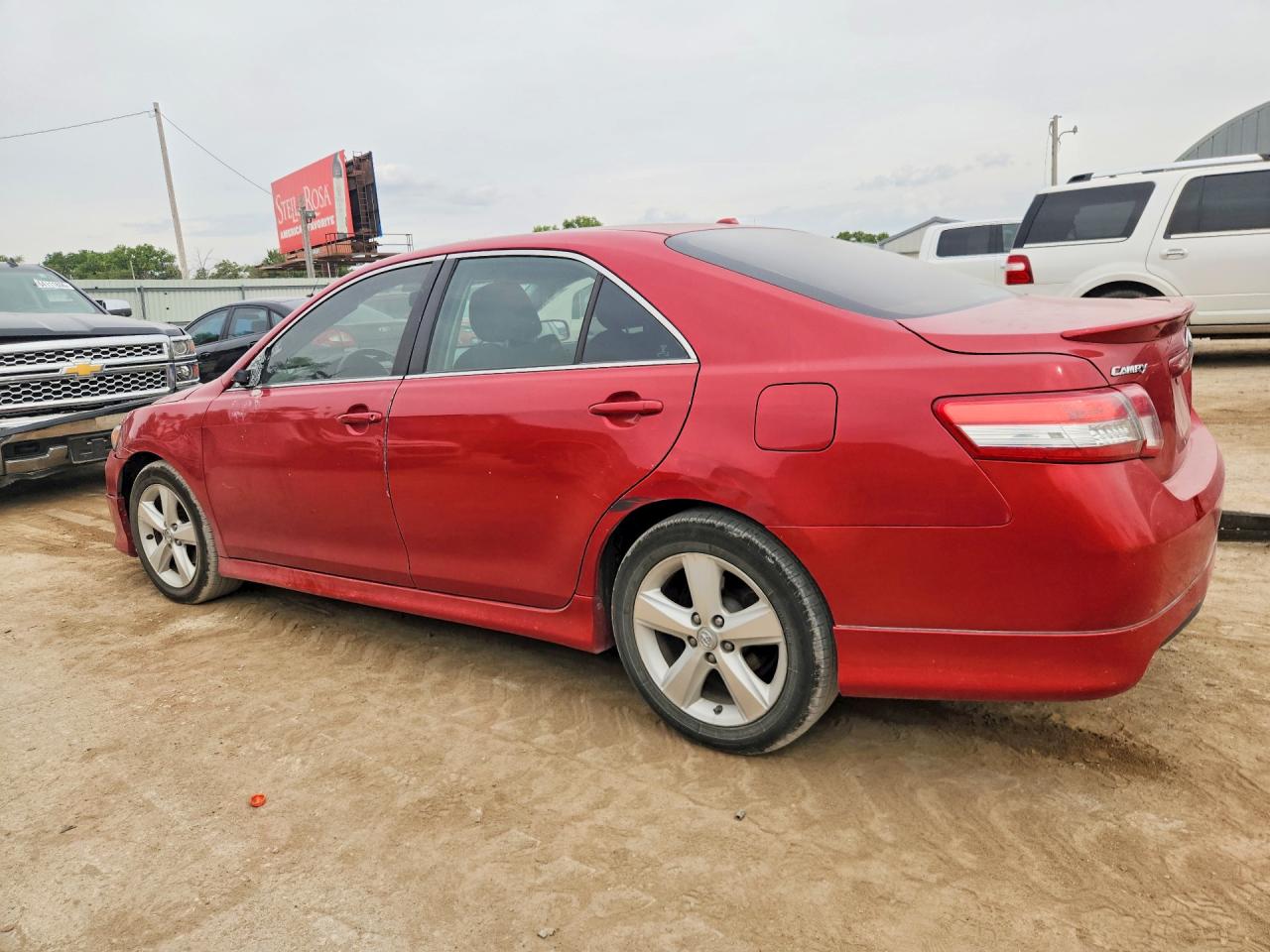 2010 Toyota Camry Se Красный vin: 4T1BF3EK4AU077348