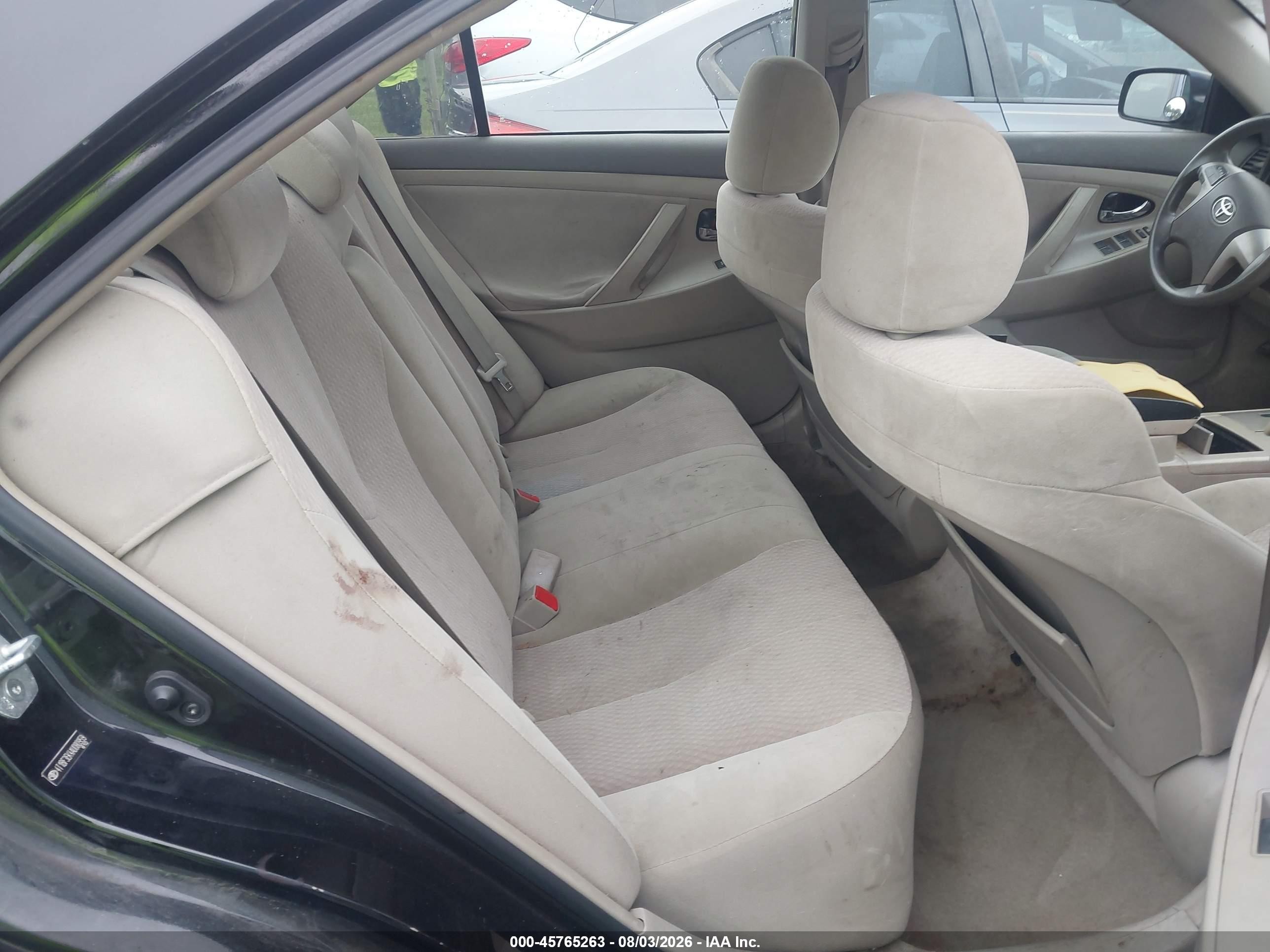 2010 Toyota Camry   Черный vin: 4T1BF3EK4AU080959