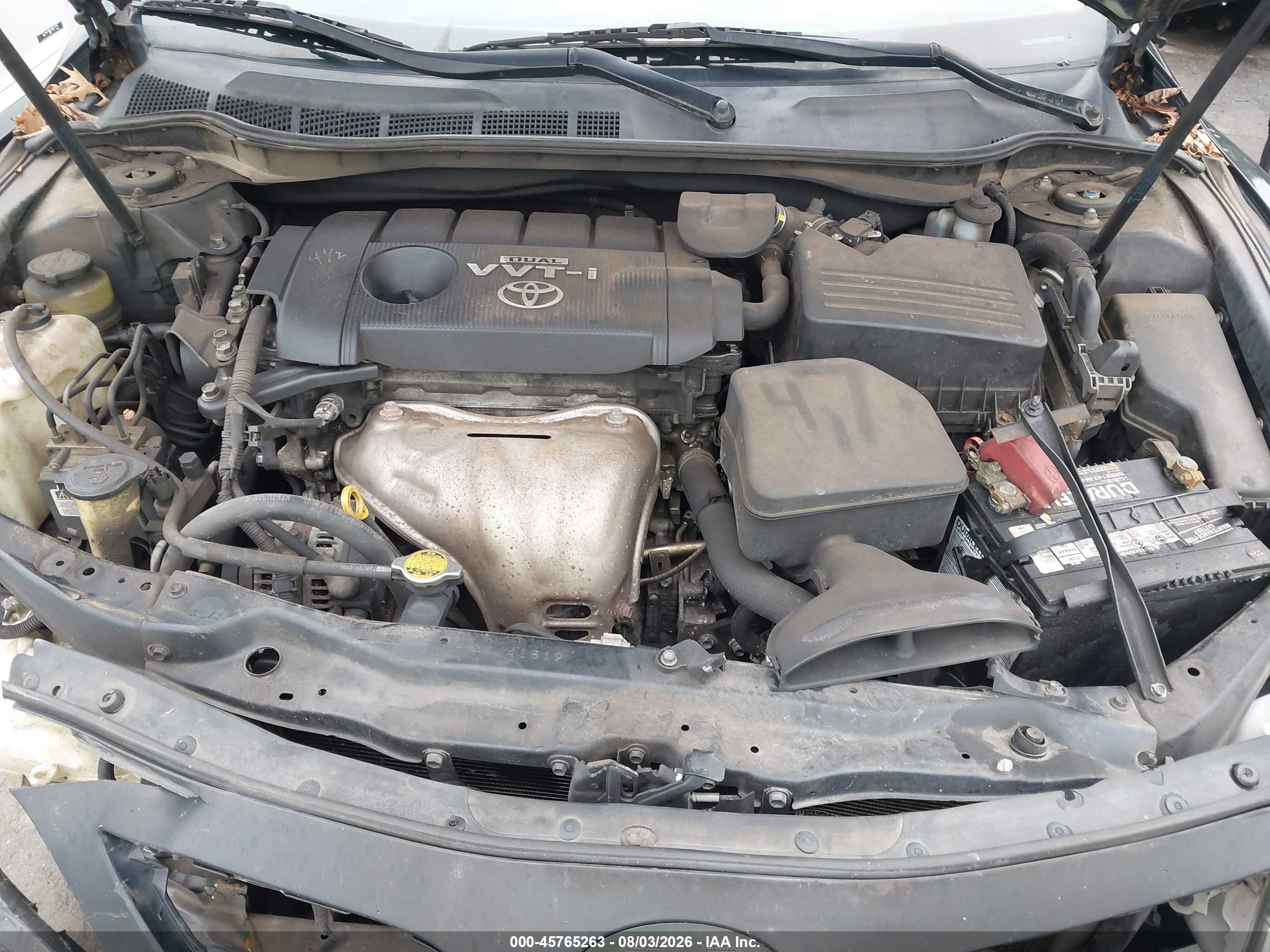 2010 Toyota Camry   Черный vin: 4T1BF3EK4AU080959