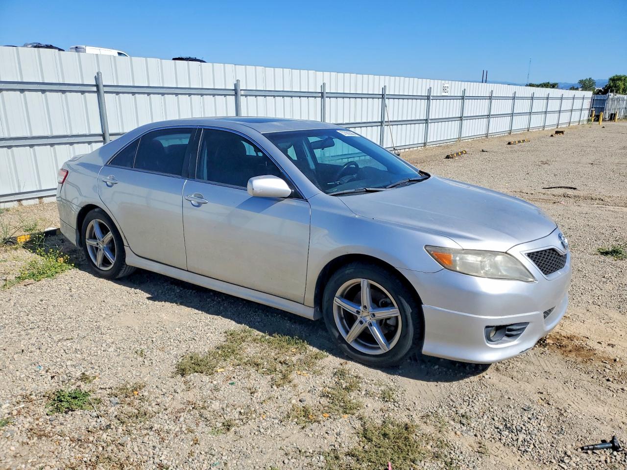 2010 Toyota Camry Se Silver vin: 4T1BF3EK4AU097955