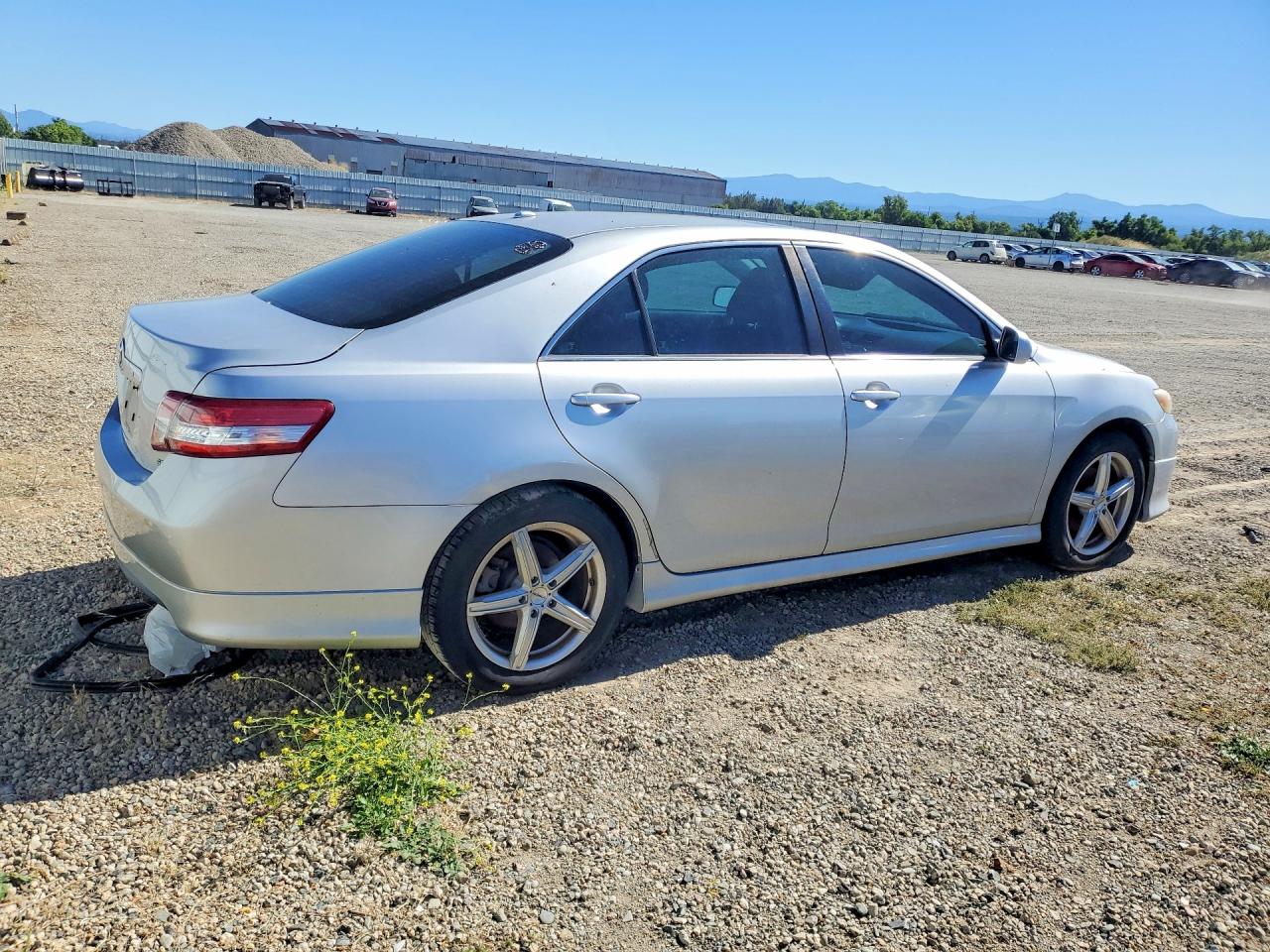 2010 Toyota Camry Se Silver vin: 4T1BF3EK4AU097955