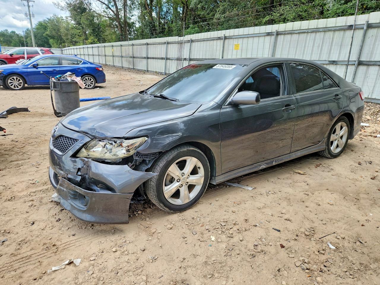 2010 Toyota Camry Se Charcoal vin: 4T1BF3EK4AU099348