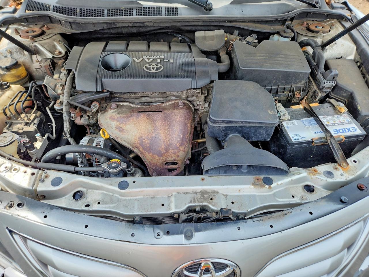 2010 Toyota Camry Se Silver vin: 4T1BF3EK4AU504480