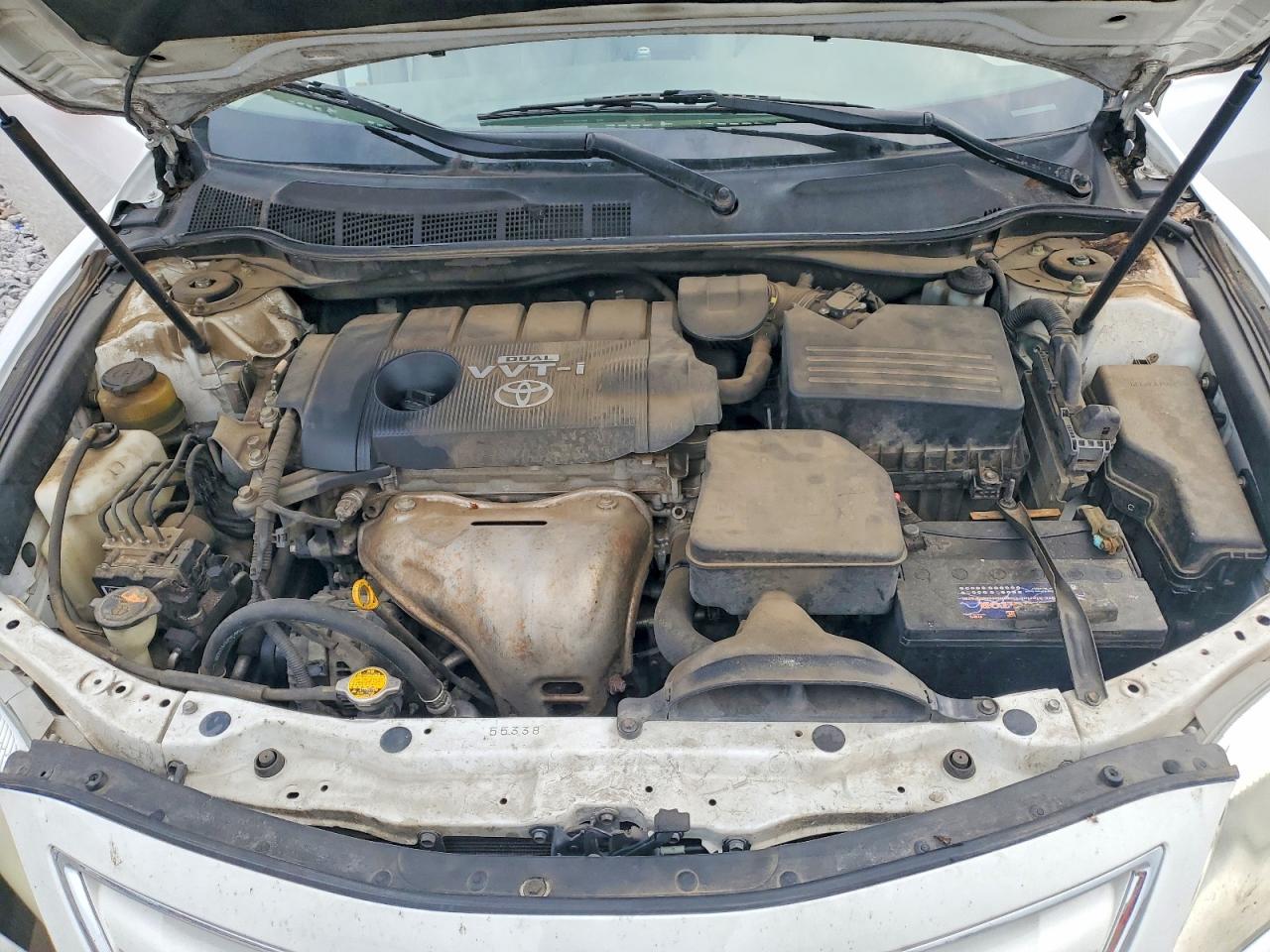 2010 Toyota Camry Le White vin: 4T1BF3EK4AU527645