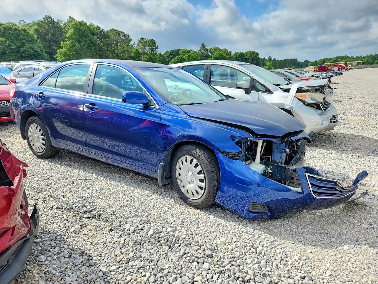 2010 Toyota Camry Le Blue vin: 4T1BF3EK4AU528133
