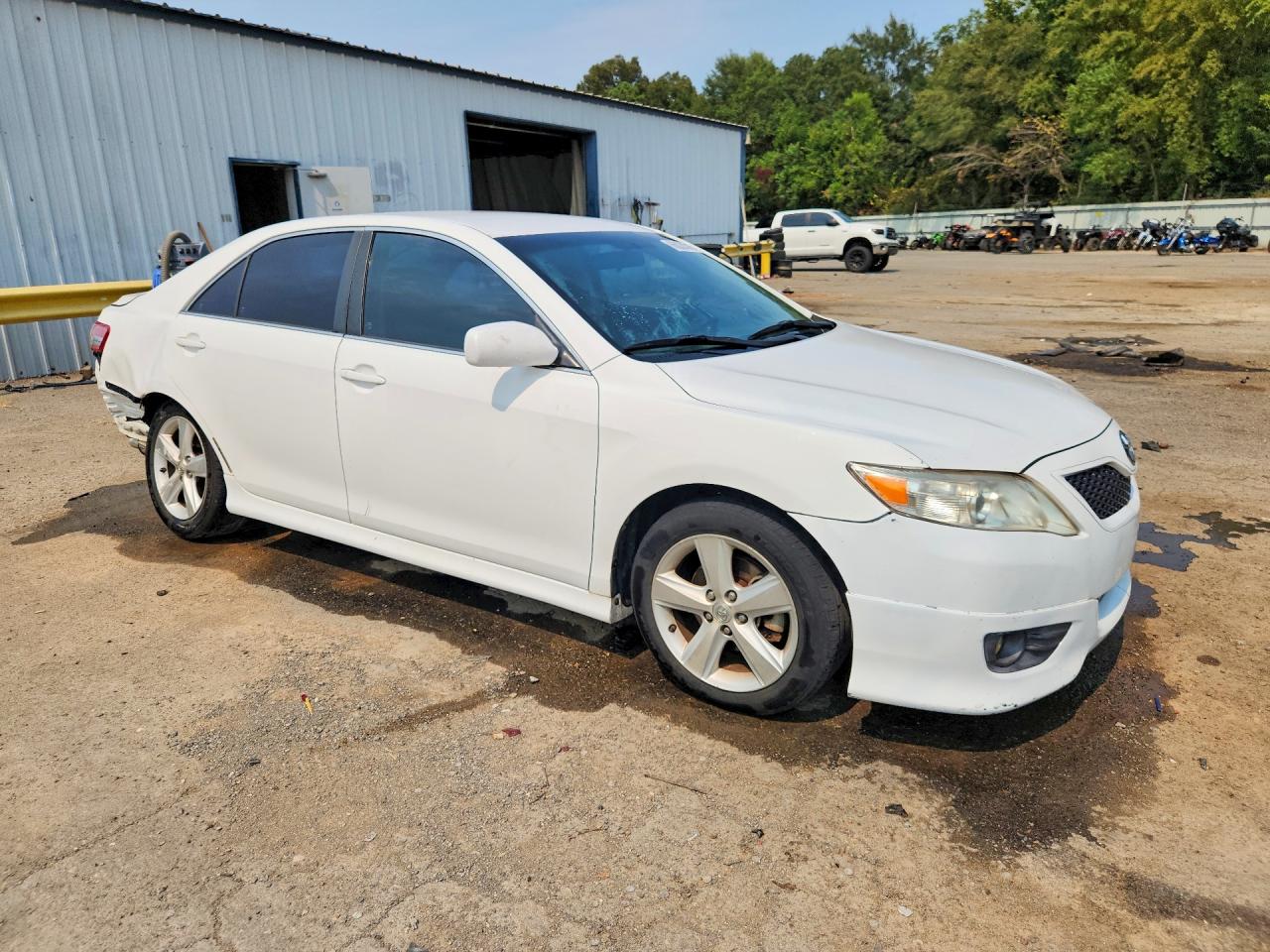 2010 Toyota Camry Se White vin: 4T1BF3EK4AU535227