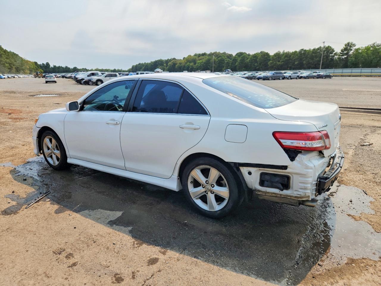 2010 Toyota Camry Se White vin: 4T1BF3EK4AU535227