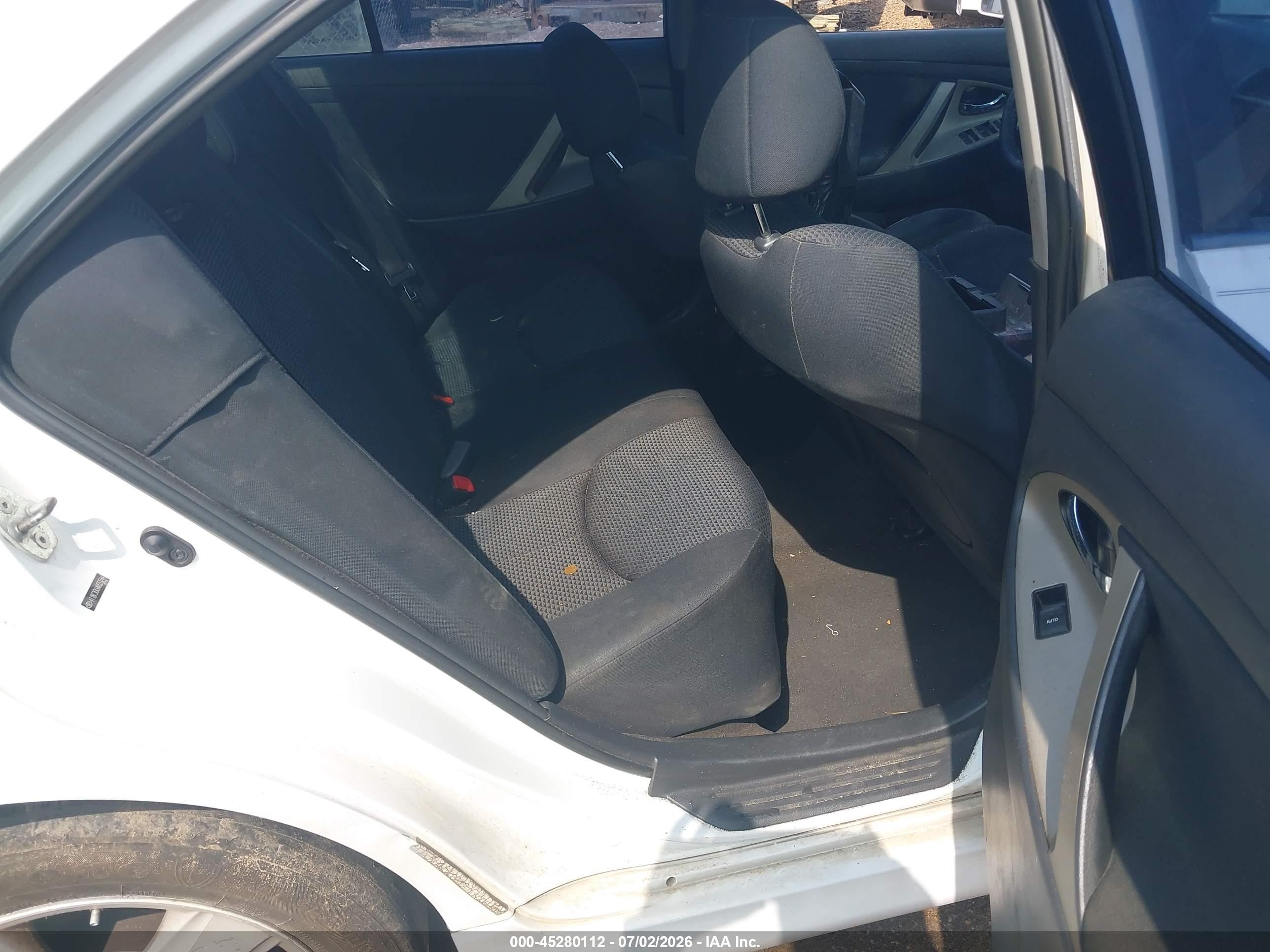 2010 Toyota Camry Se White vin: 4T1BF3EK4AU553744