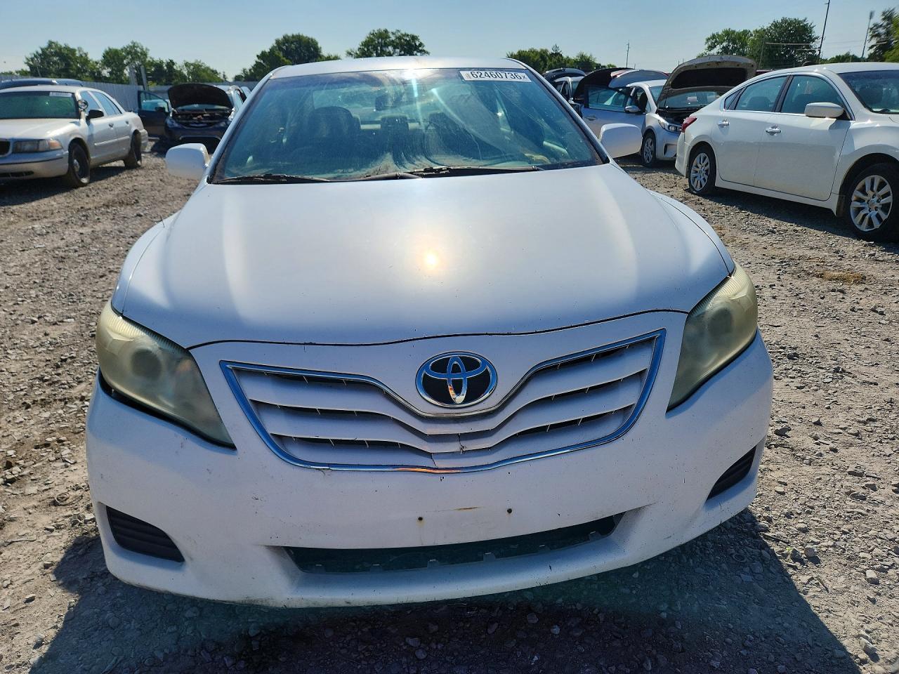 2010 Toyota Camry Le Белый vin: 4T1BF3EK4AU564873