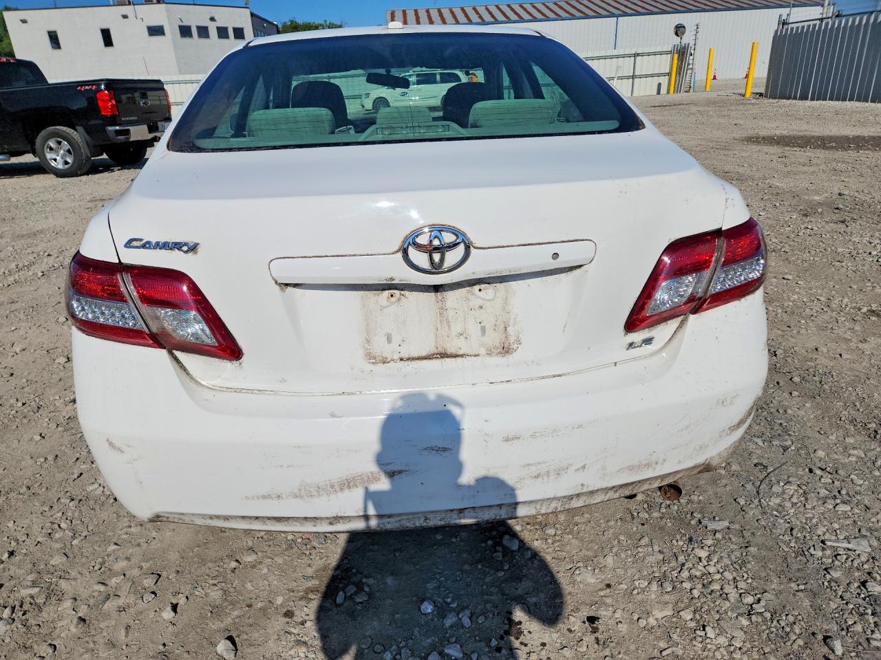 2010 Toyota Camry Le Белый vin: 4T1BF3EK4AU564873