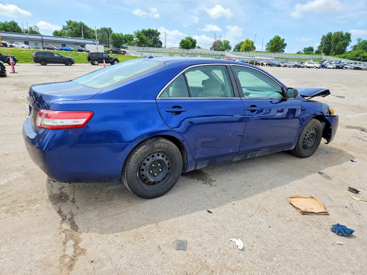 2010 Toyota Camry Le Синий vin: 4T1BF3EK4AU578708