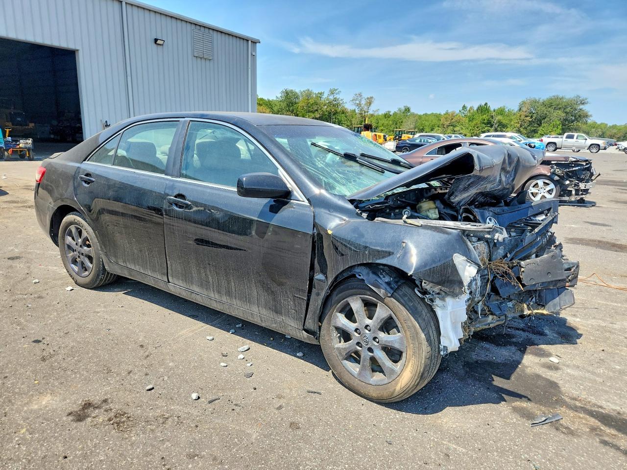 2011 Toyota Camry Le Black vin: 4T1BF3EK4BU134097