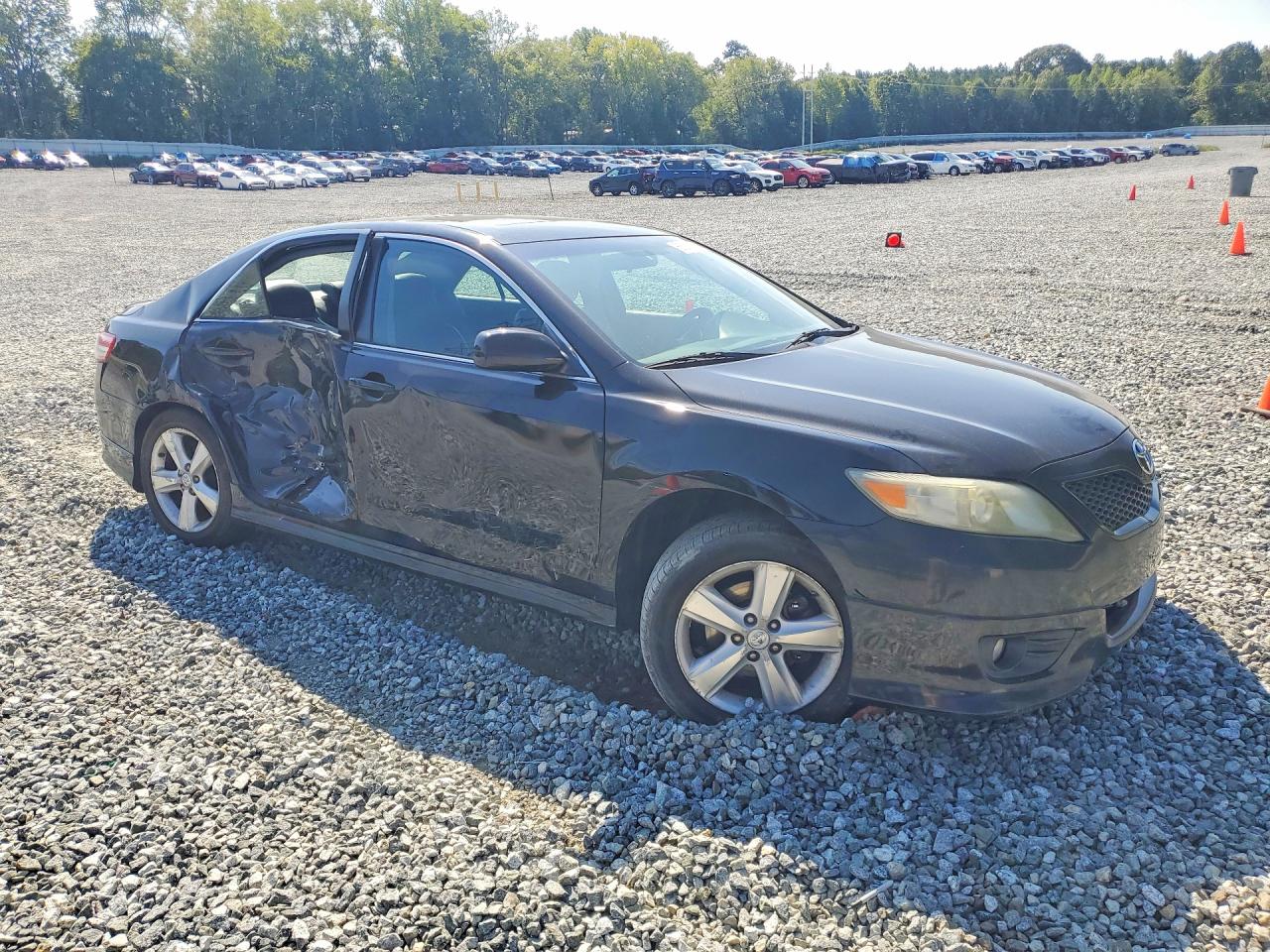 2011 Toyota Camry Se Black vin: 4T1BF3EK4BU136075