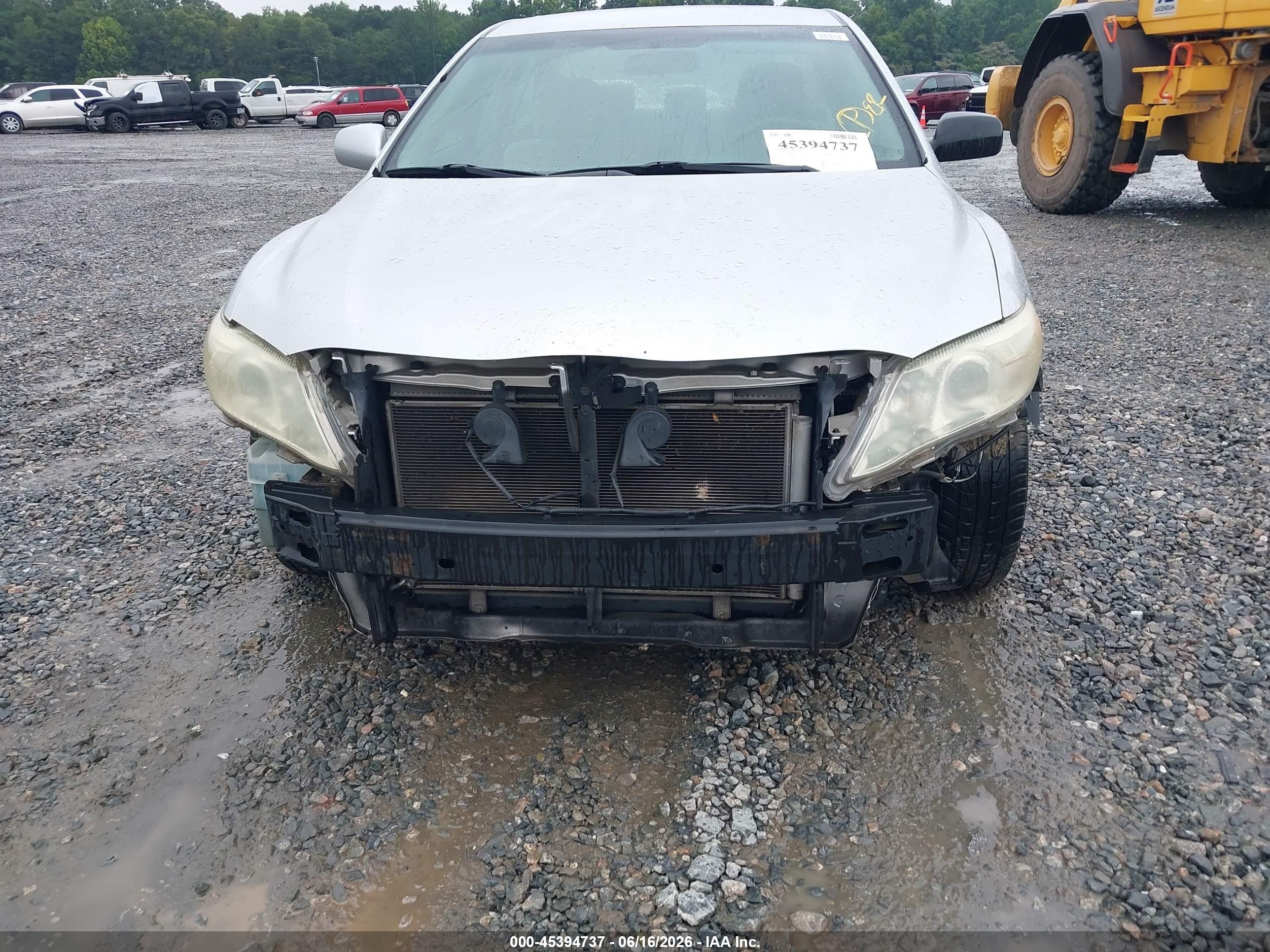 2011 Toyota Camry Le Серый vin: 4T1BF3EK4BU139283