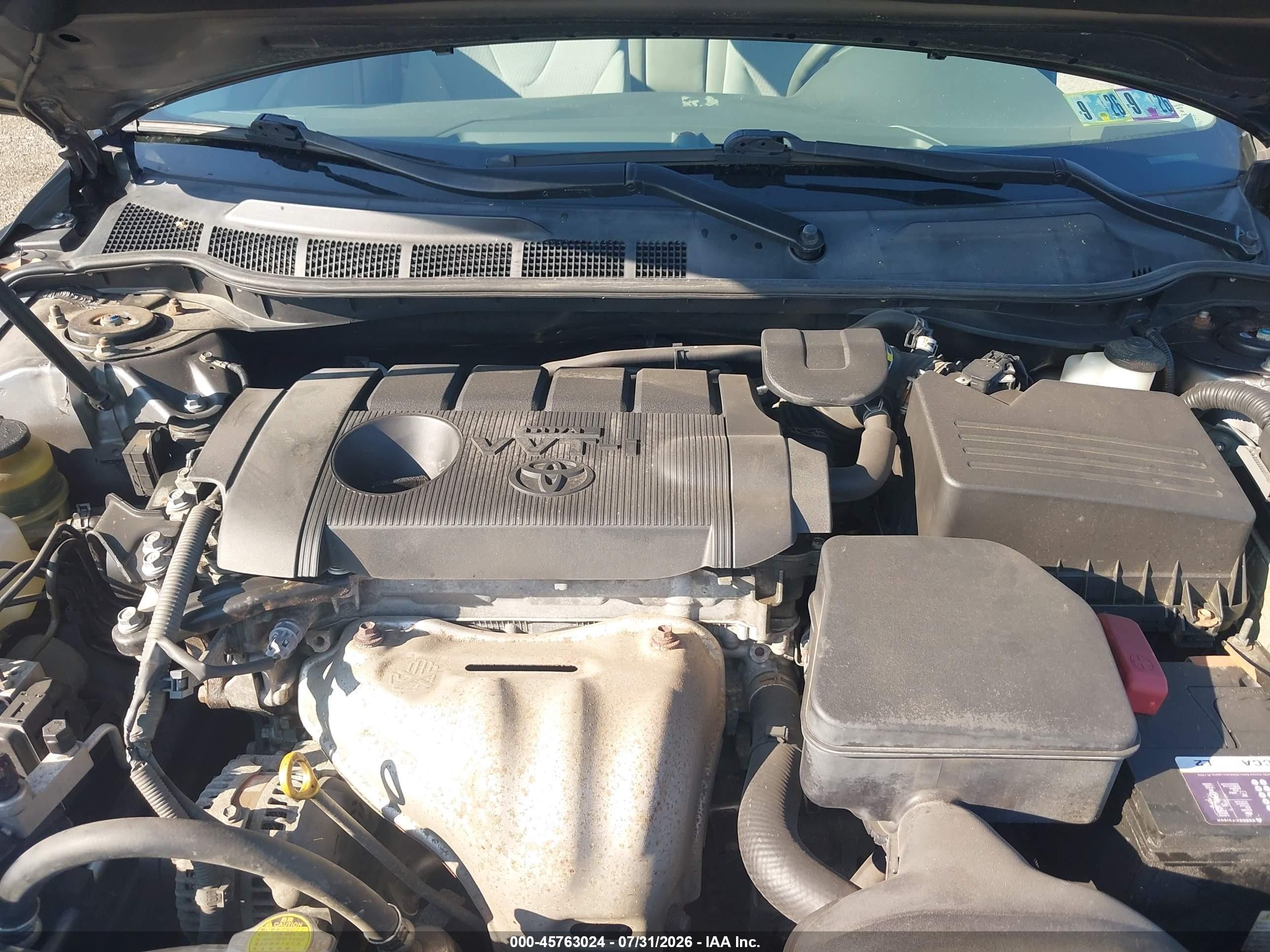 2011 Toyota Camry Le Gray vin: 4T1BF3EK4BU153233
