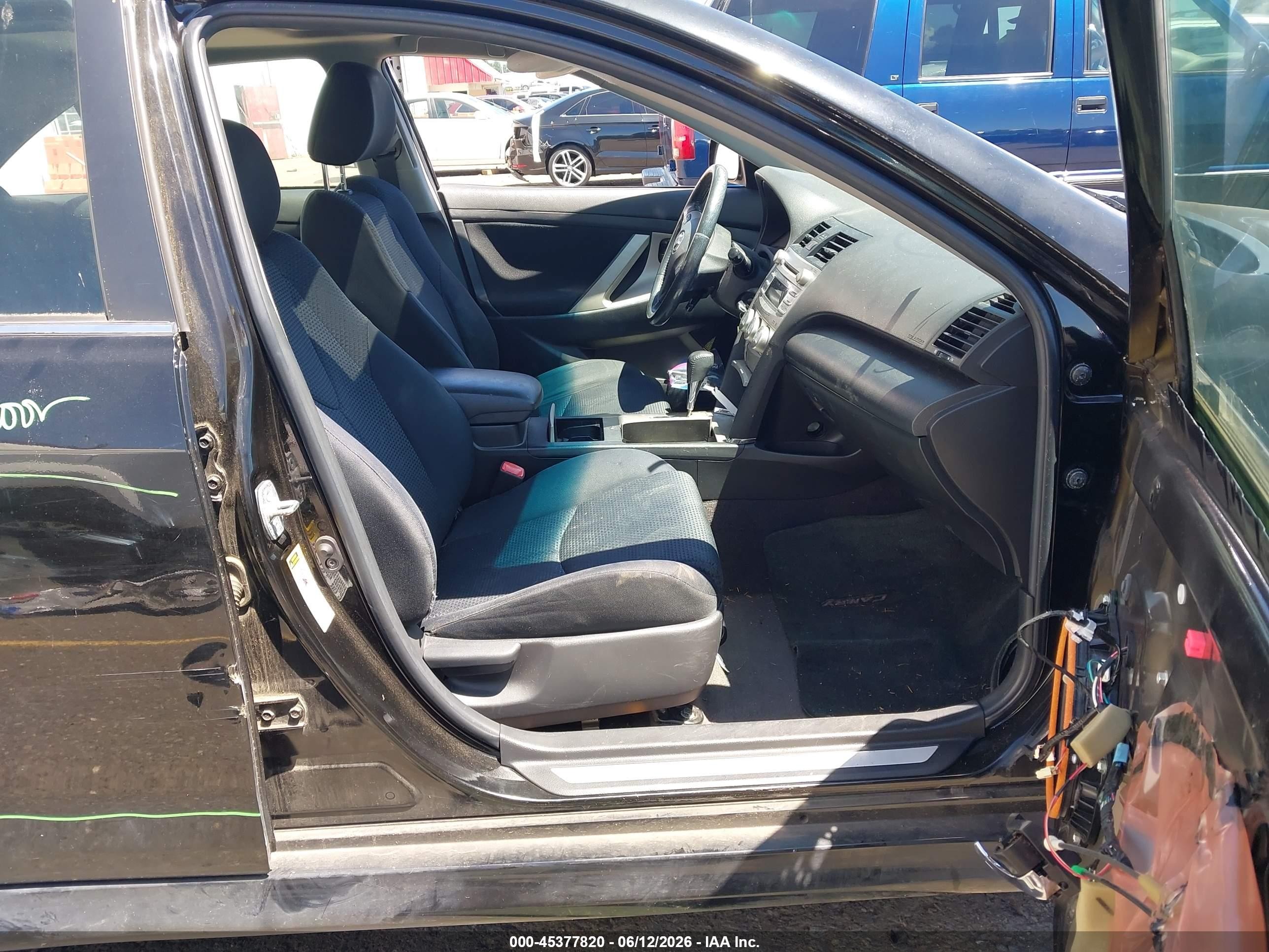 2011 Toyota Camry Se Black vin: 4T1BF3EK4BU161865