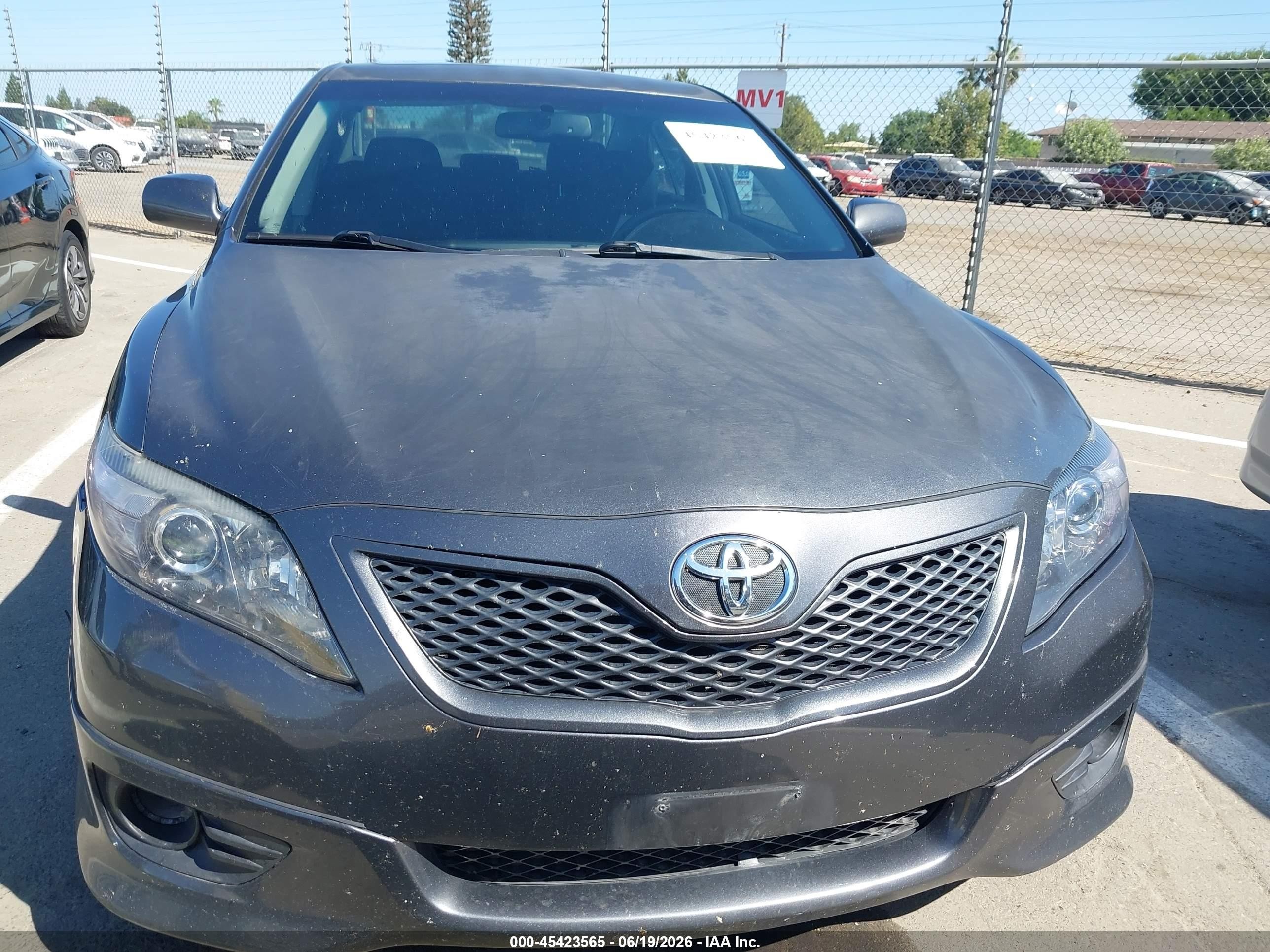 2011 Toyota Camry Se Gray vin: 4T1BF3EK4BU173451