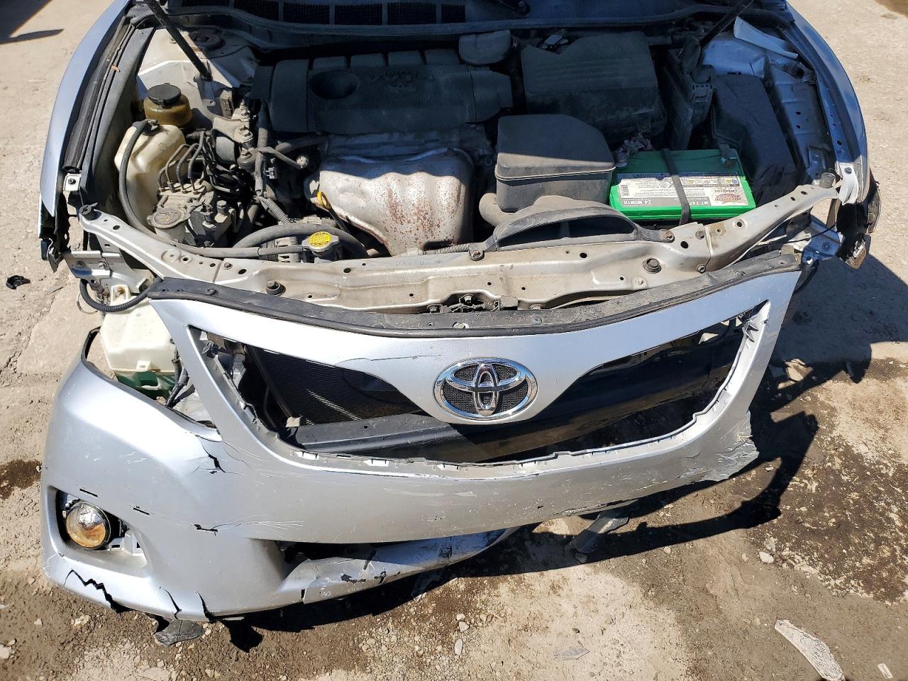 2011 Toyota Camry Se Silver vin: 4T1BF3EK4BU173482