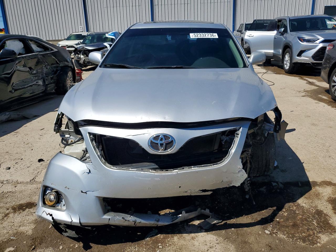 2011 Toyota Camry Se Silver vin: 4T1BF3EK4BU173482