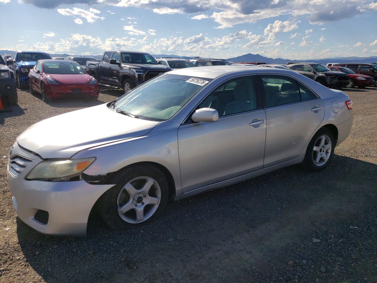 2011 Toyota Camry Le Silver vin: 4T1BF3EK4BU176009
