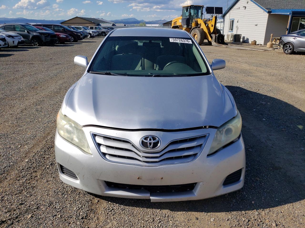 2011 Toyota Camry Le Silver vin: 4T1BF3EK4BU176009