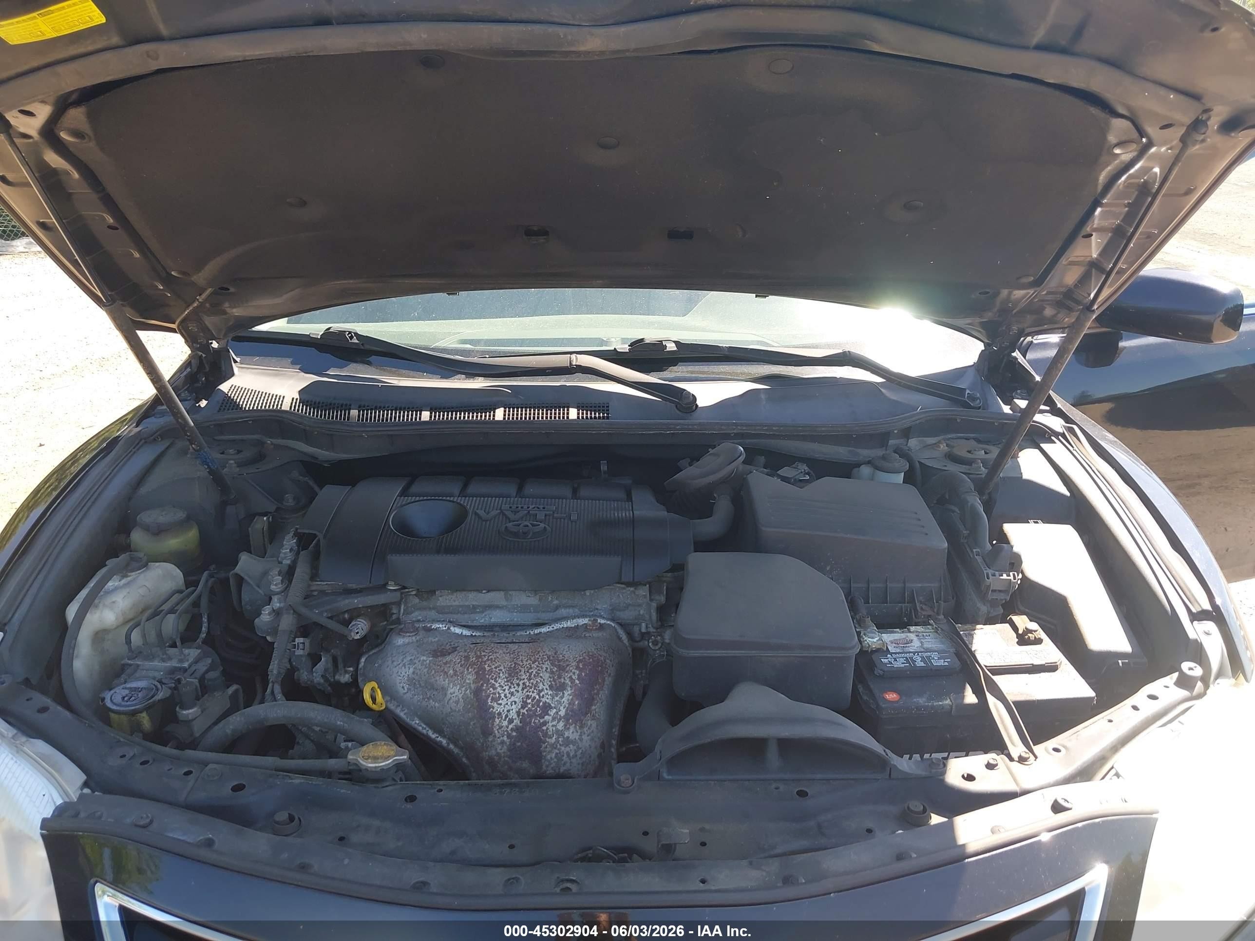 2011 Toyota Camry Le Black vin: 4T1BF3EK4BU182327