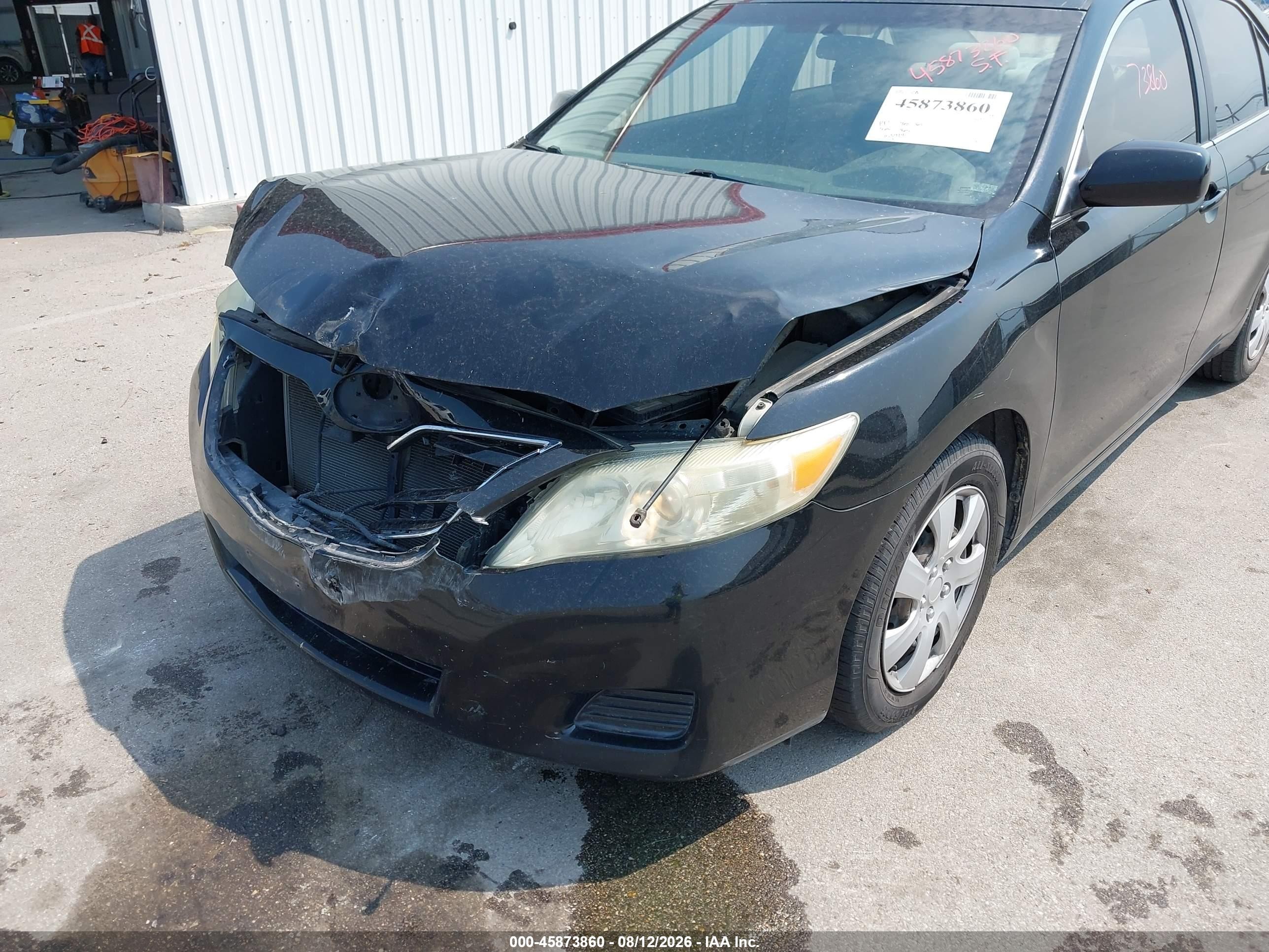 2011 Toyota Camry Le Black vin: 4T1BF3EK4BU184000