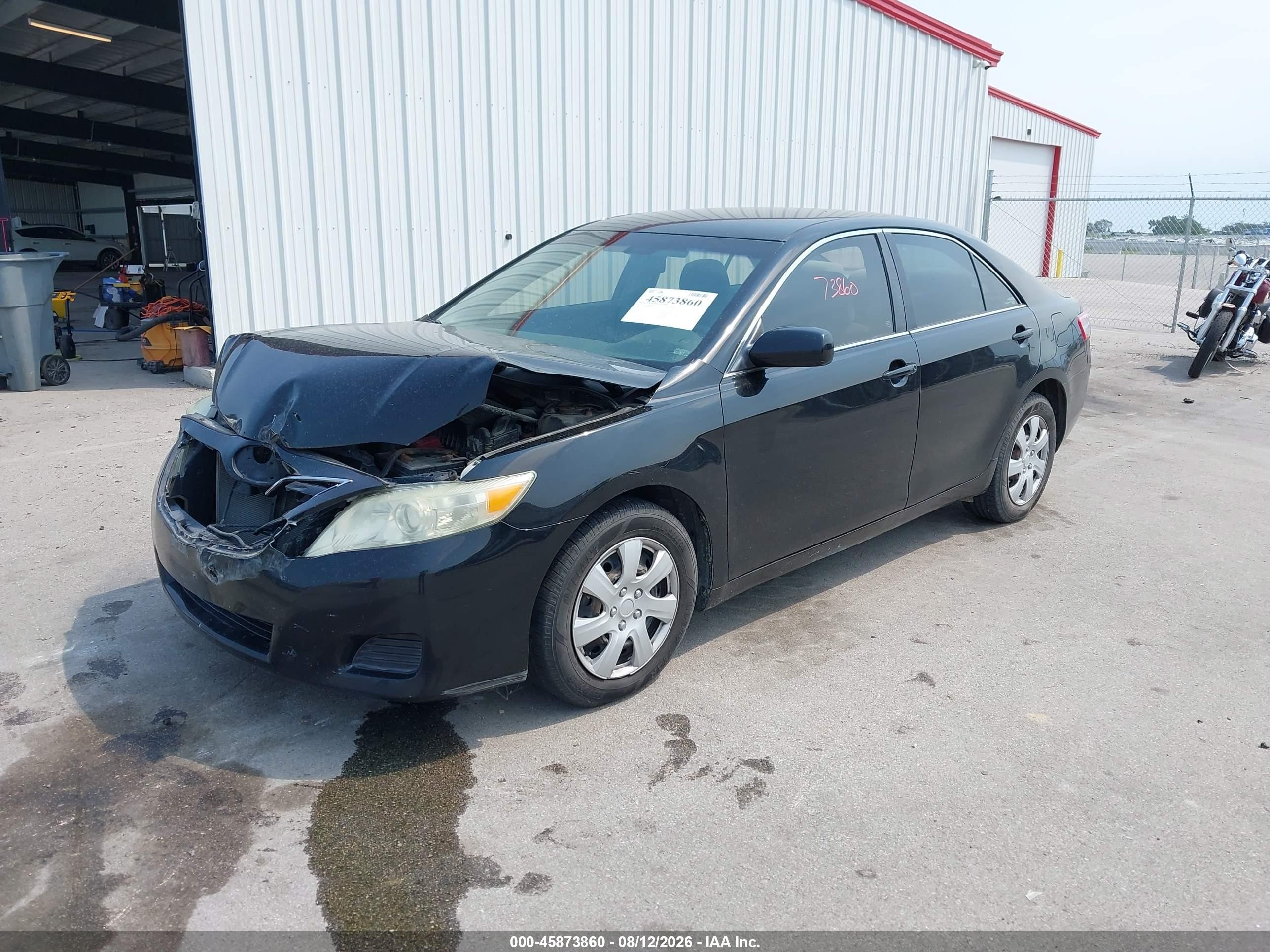 2011 Toyota Camry Le Black vin: 4T1BF3EK4BU184000