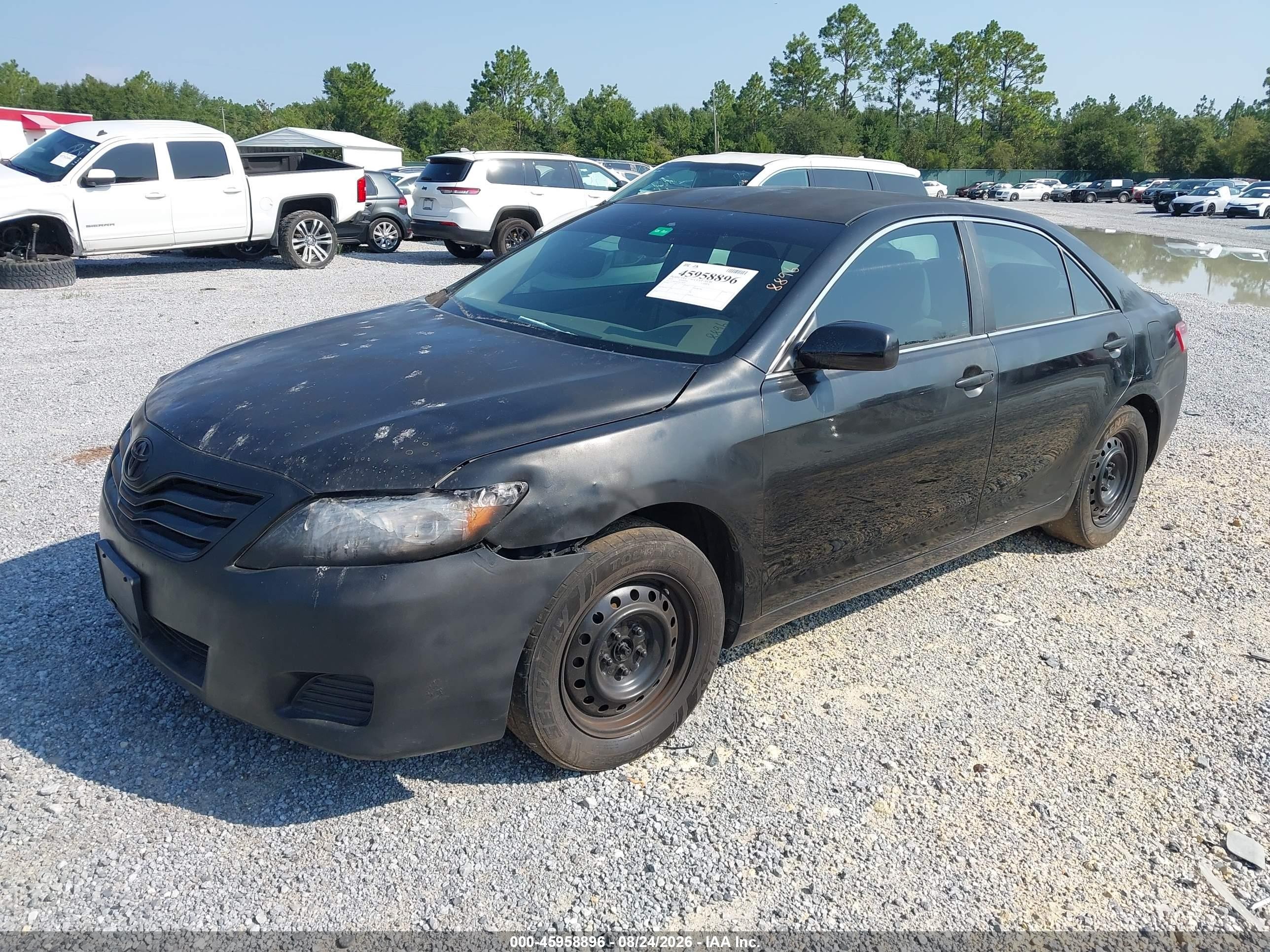 2011 Toyota Camry   Black vin: 4T1BF3EK4BU190721