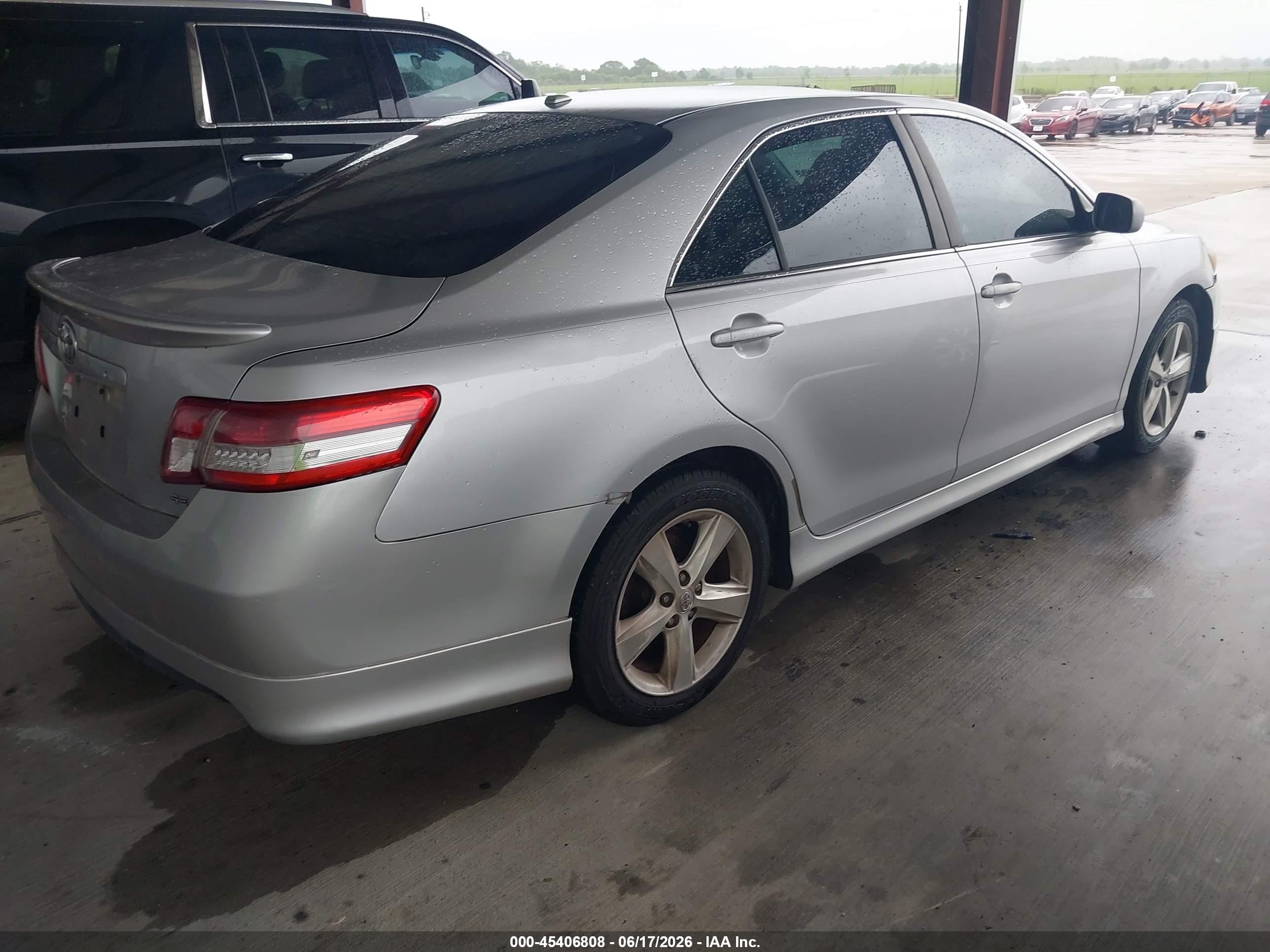 2011 Toyota Camry Se Серый vin: 4T1BF3EK4BU198592