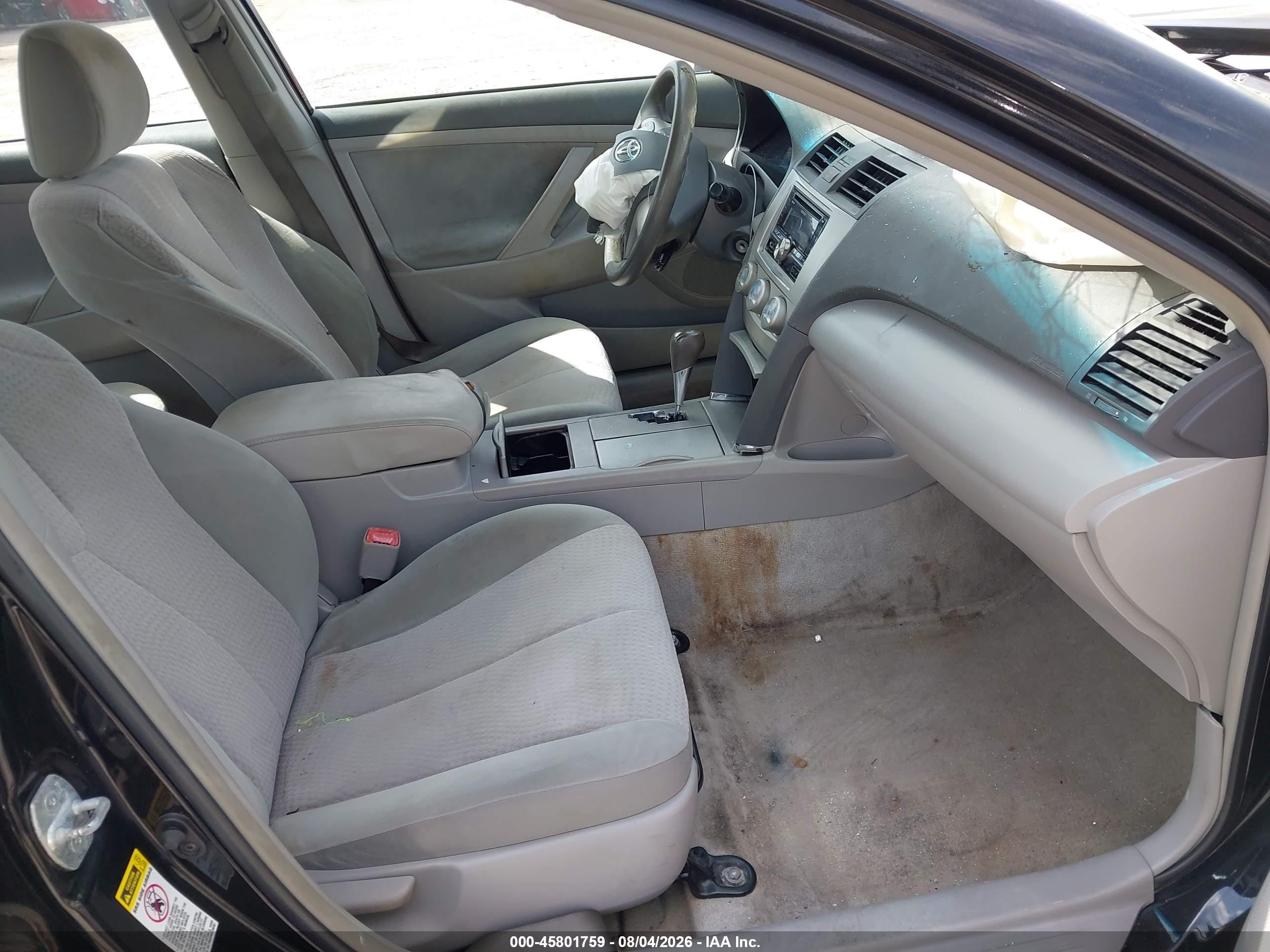 2011 Toyota Camry Black vin: 4T1BF3EK4BU200972