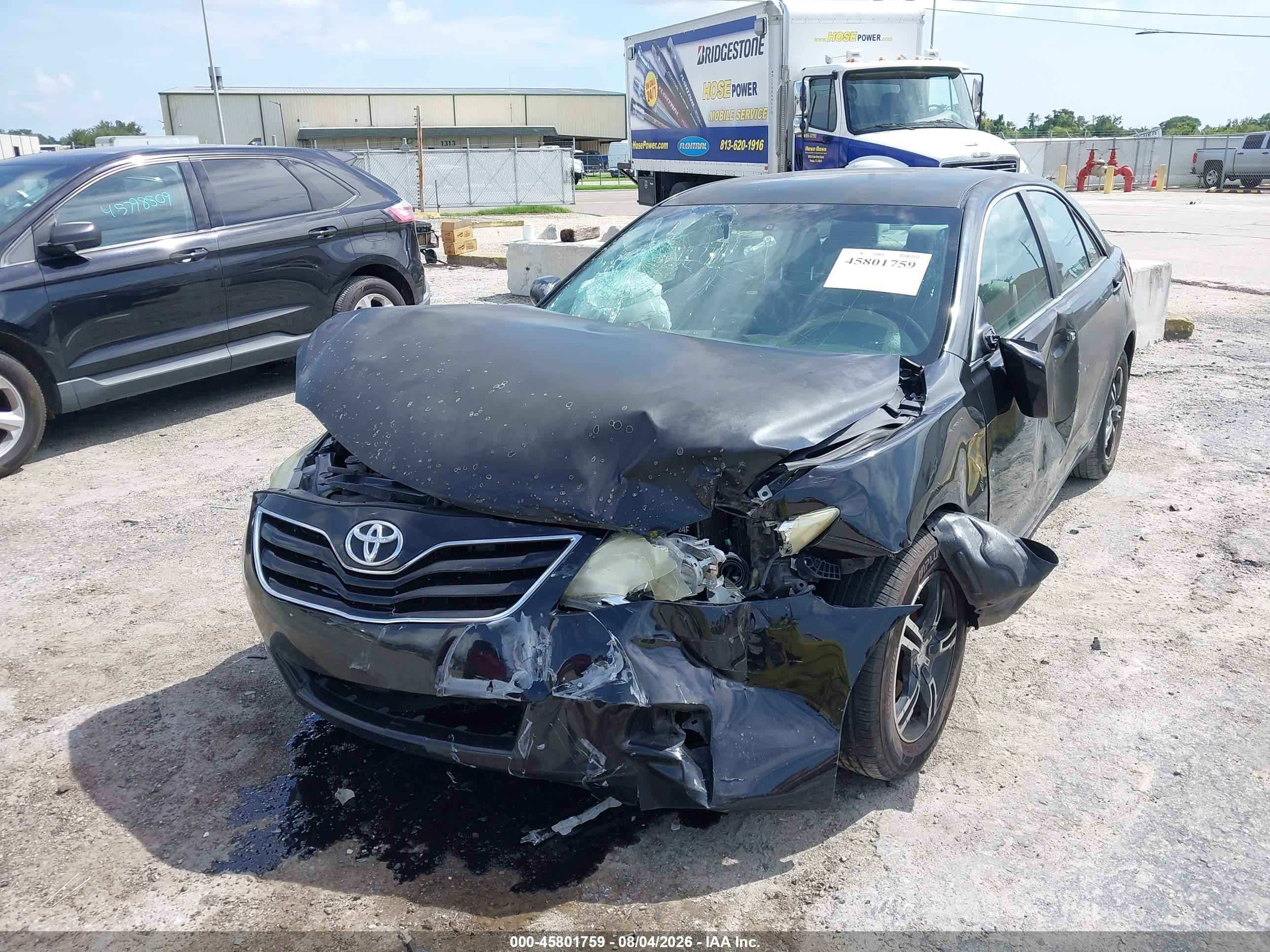 2011 Toyota Camry Black vin: 4T1BF3EK4BU200972