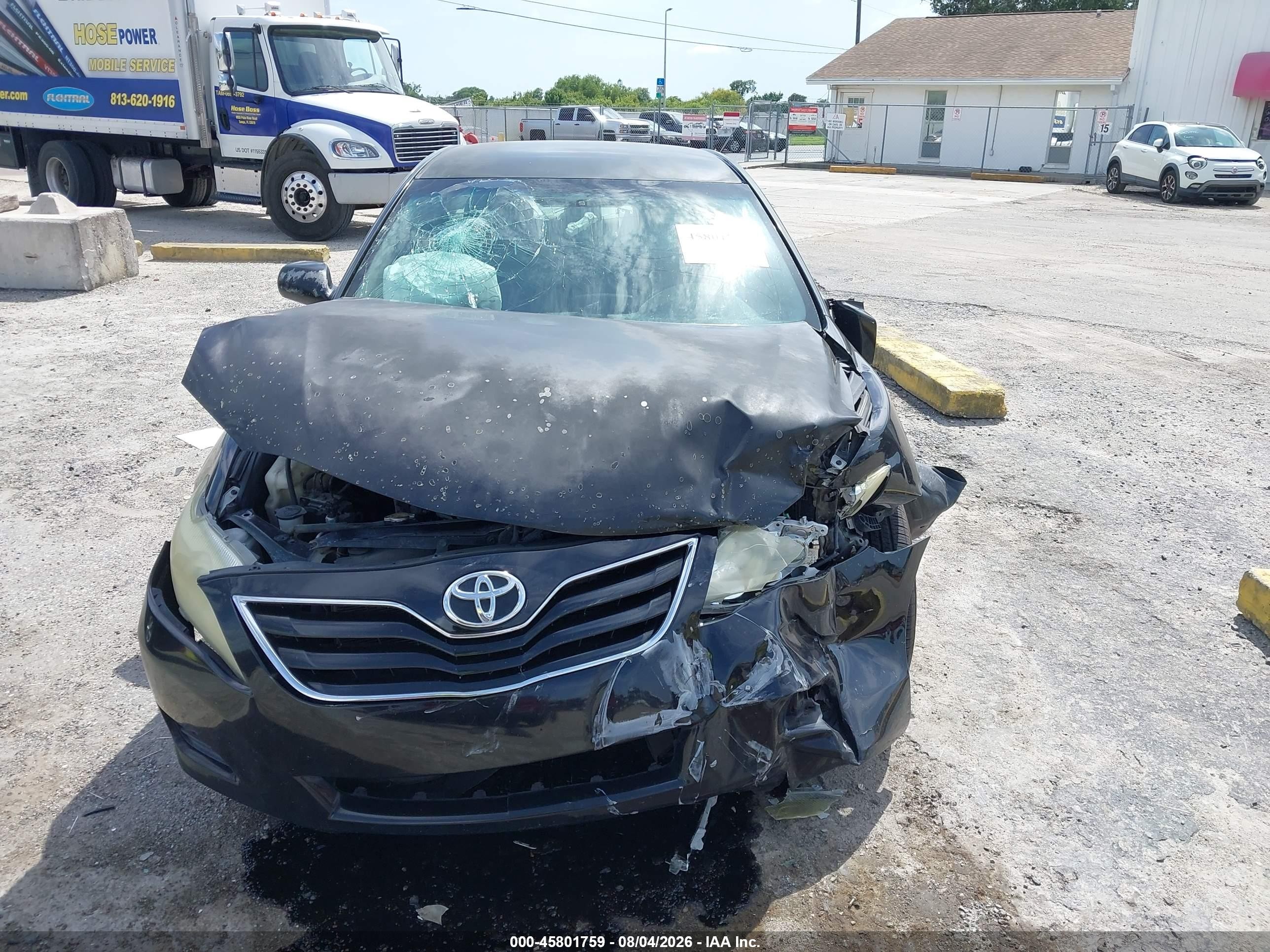 2011 Toyota Camry Black vin: 4T1BF3EK4BU200972