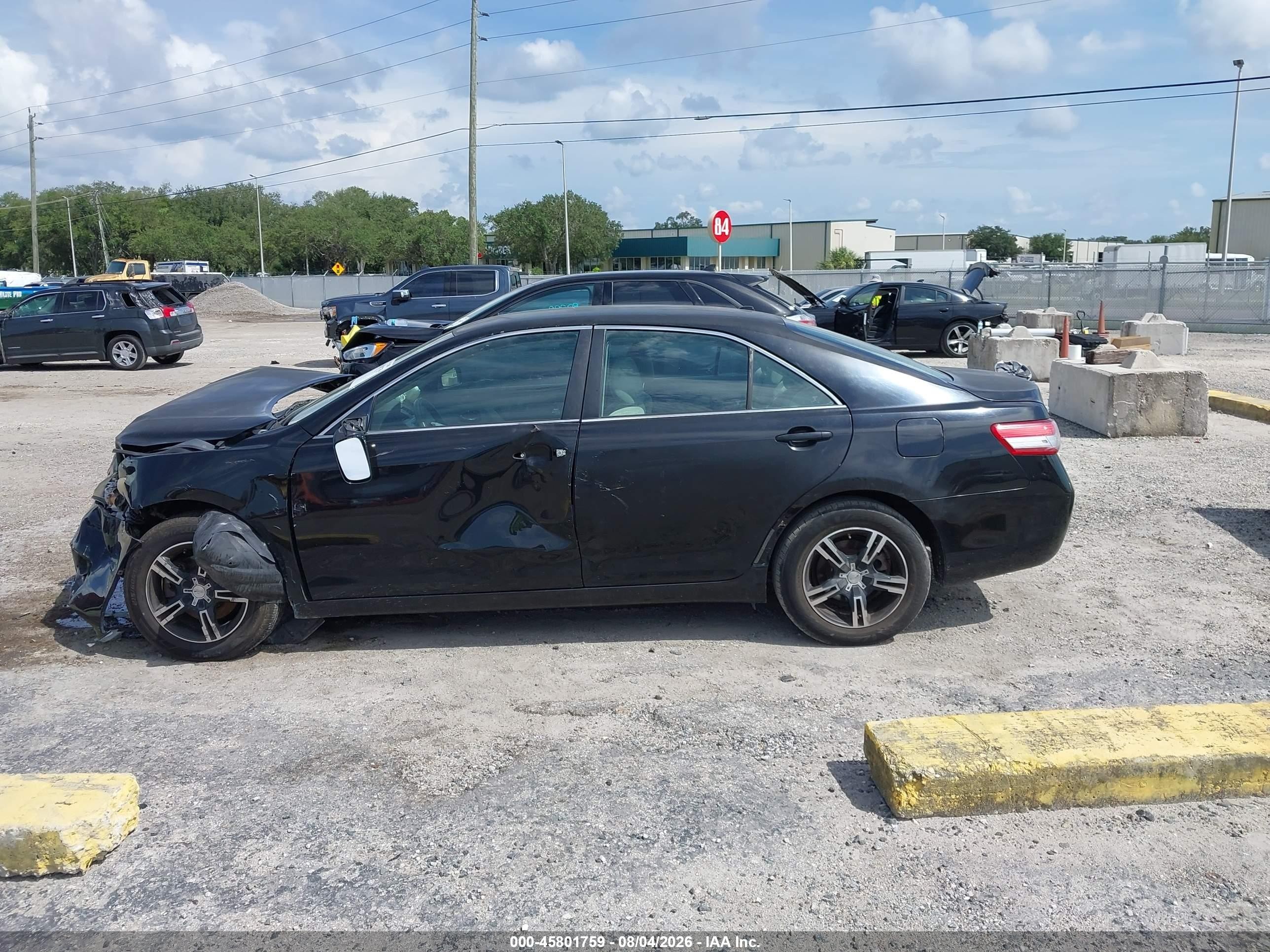 2011 Toyota Camry Black vin: 4T1BF3EK4BU200972