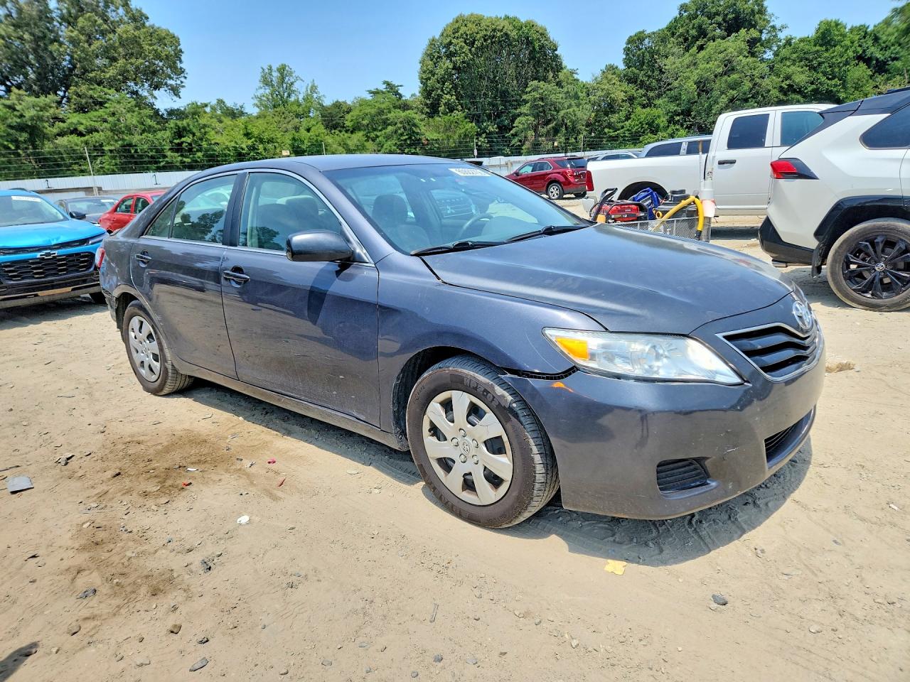 2011 Toyota Camry Le Gray vin: 4T1BF3EK4BU204794