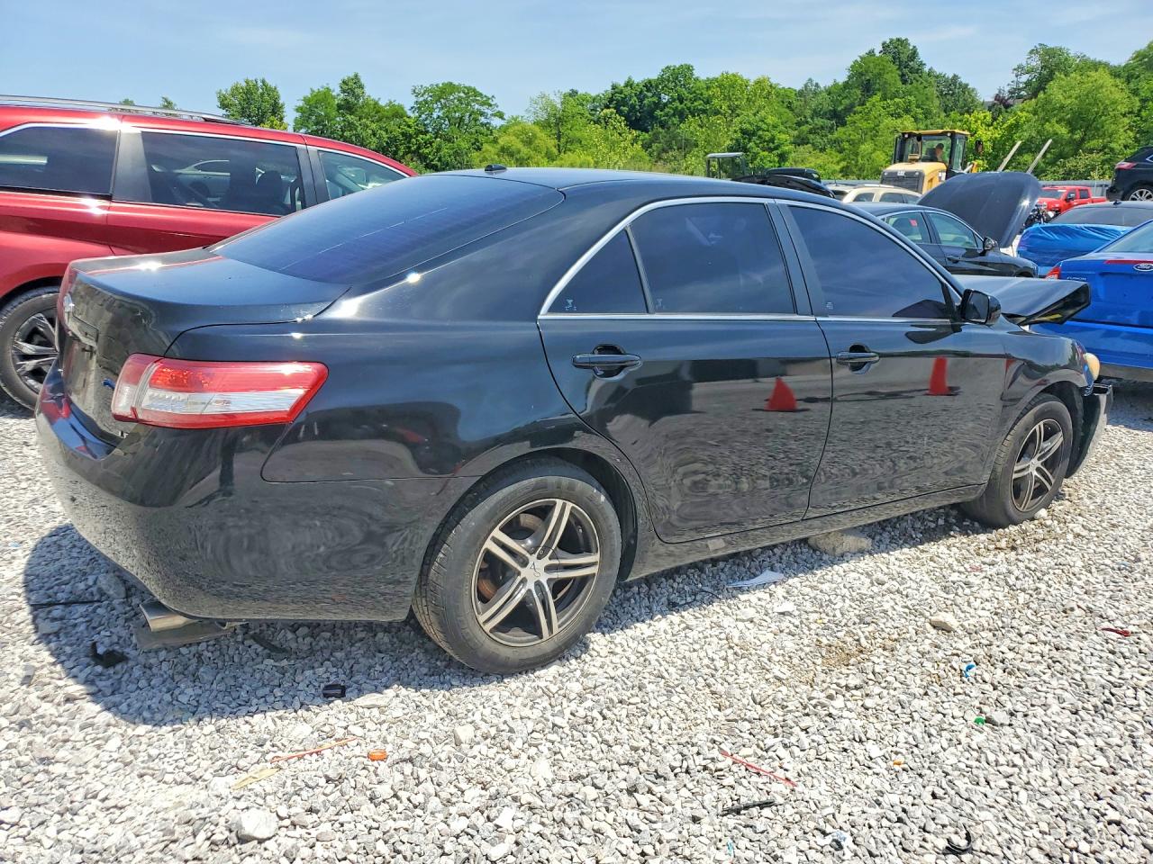 2011 Toyota Camry Le Черный vin: 4T1BF3EK4BU207243