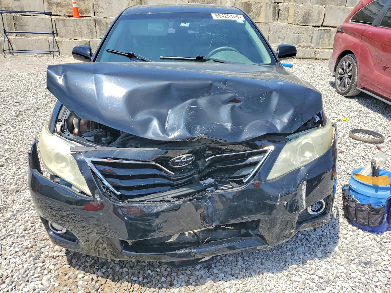 2011 Toyota Camry Le Черный vin: 4T1BF3EK4BU207243