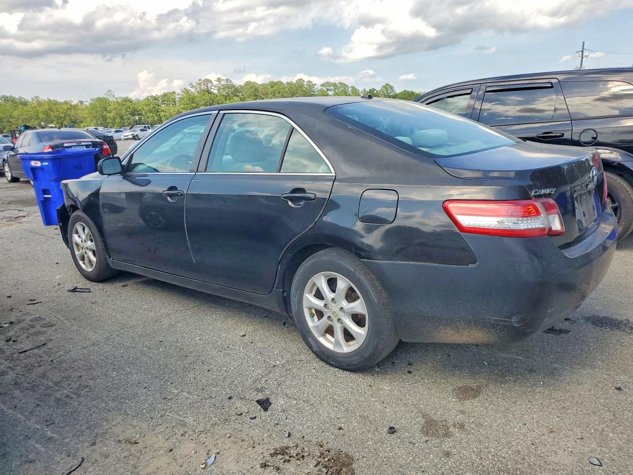 2011 Toyota Camry Le Черный vin: 4T1BF3EK4BU208487
