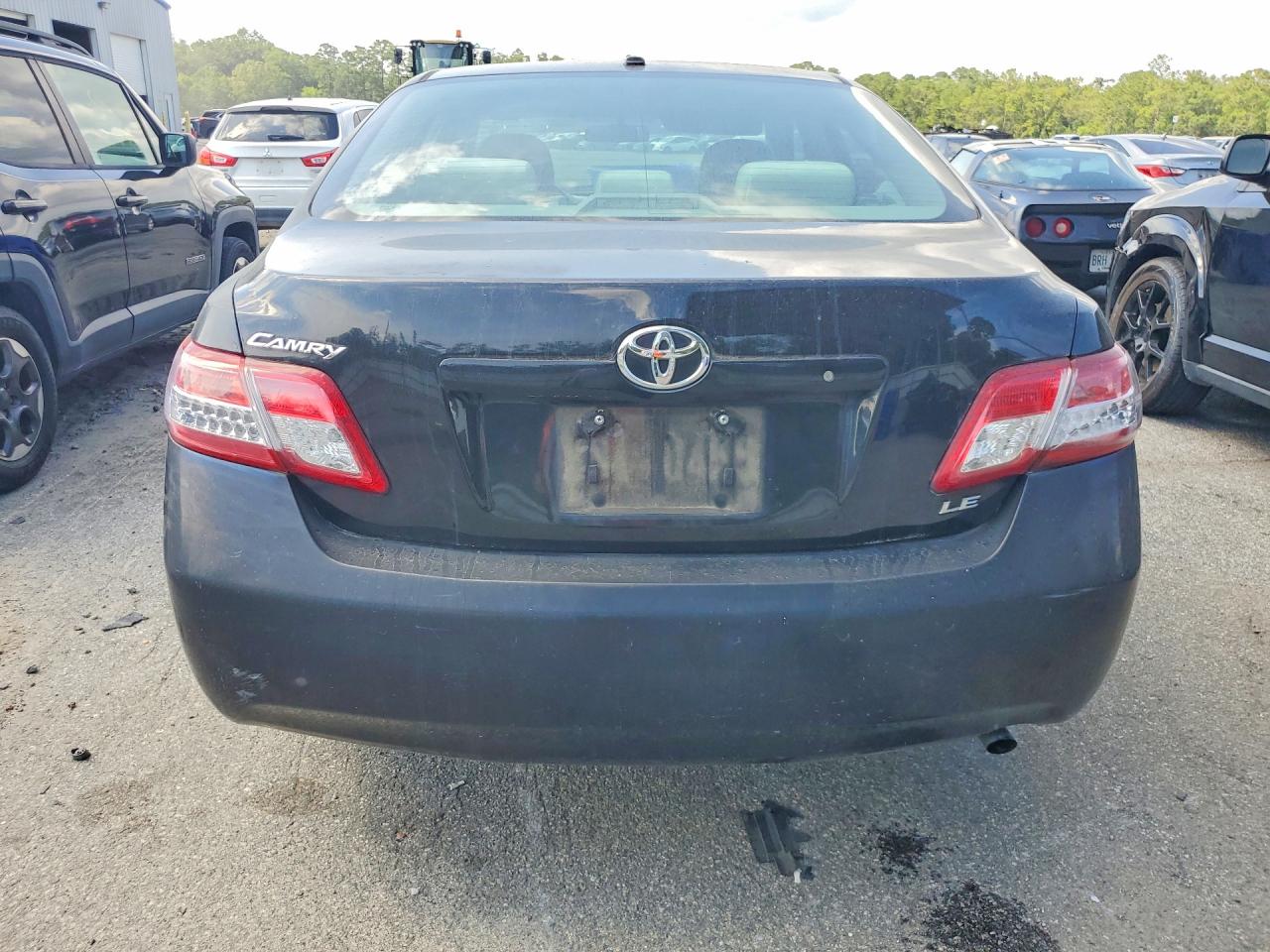 2011 Toyota Camry Le Черный vin: 4T1BF3EK4BU208487