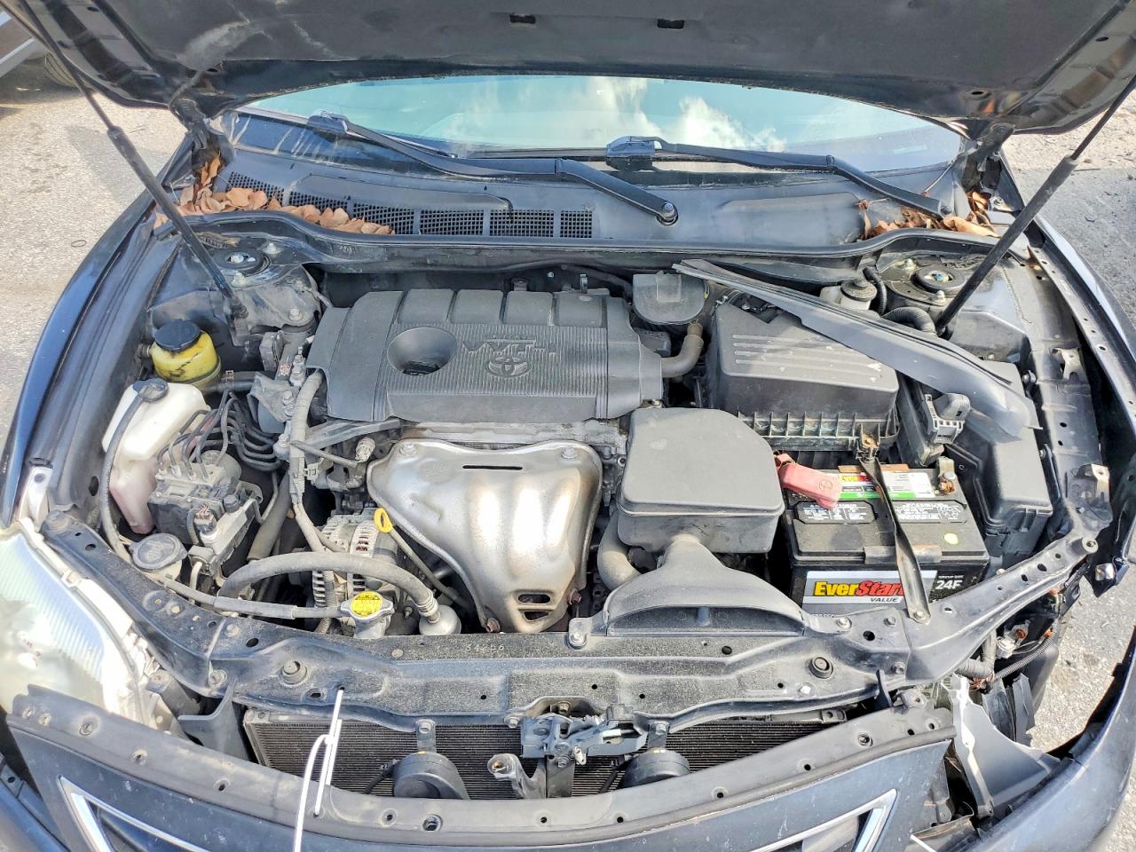 2011 Toyota Camry Le Черный vin: 4T1BF3EK4BU208487