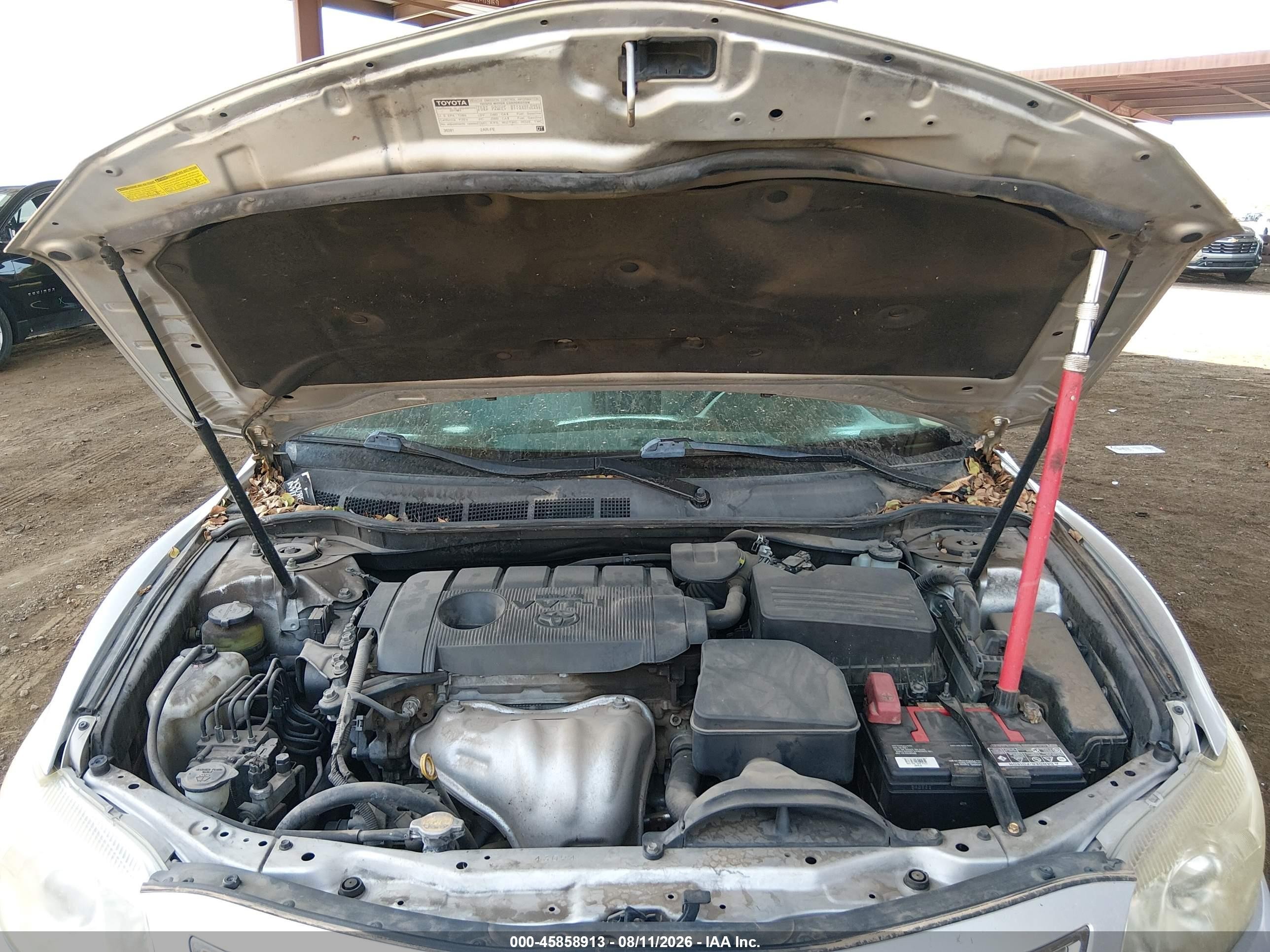 2011 Toyota Camry Le Silver vin: 4T1BF3EK4BU212684