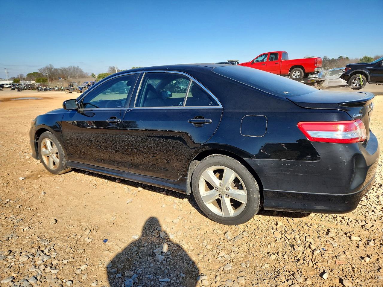 2011 Toyota Camry Se Black vin: 4T1BF3EK4BU222020
