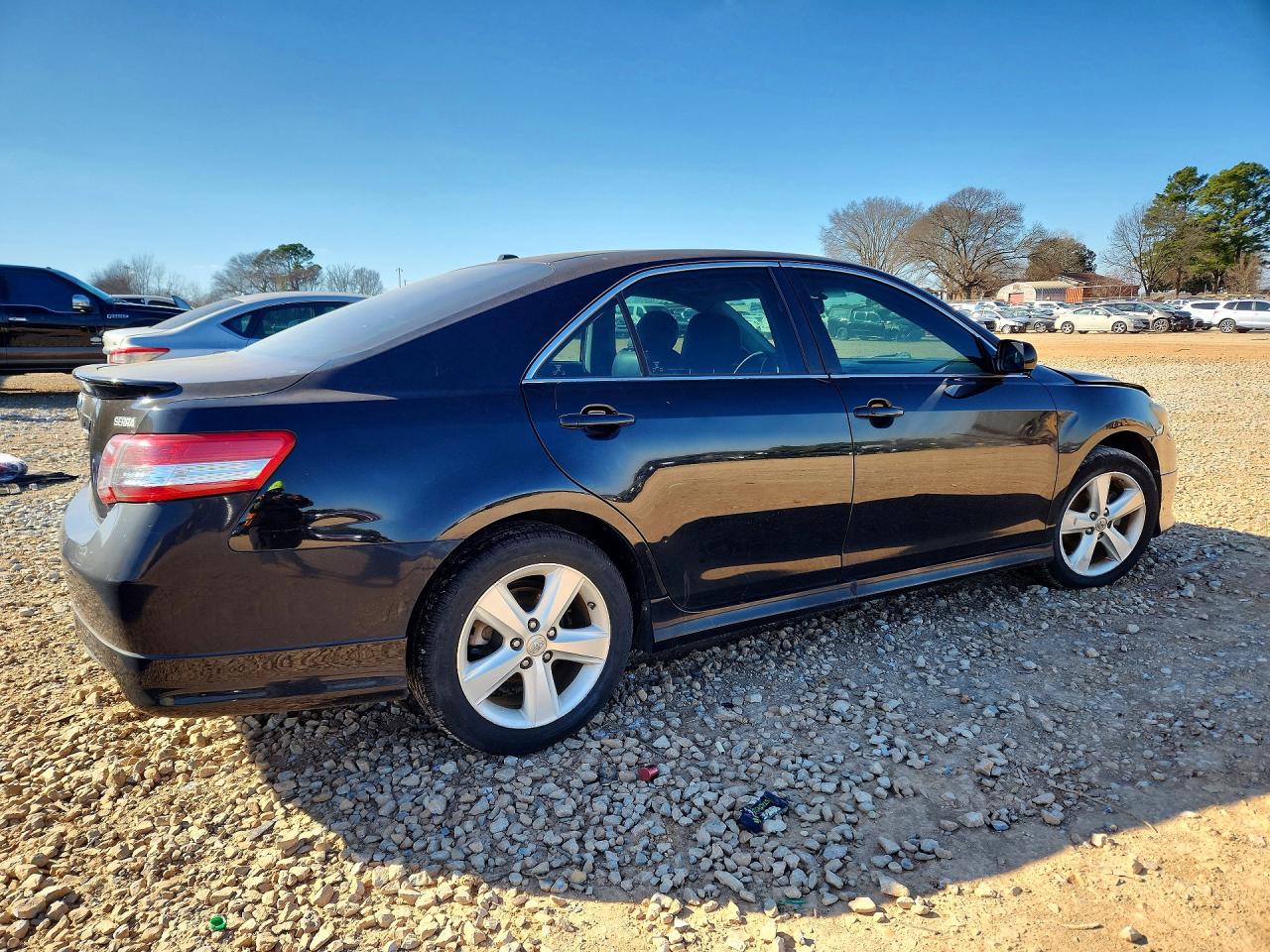 2011 Toyota Camry Se Black vin: 4T1BF3EK4BU222020