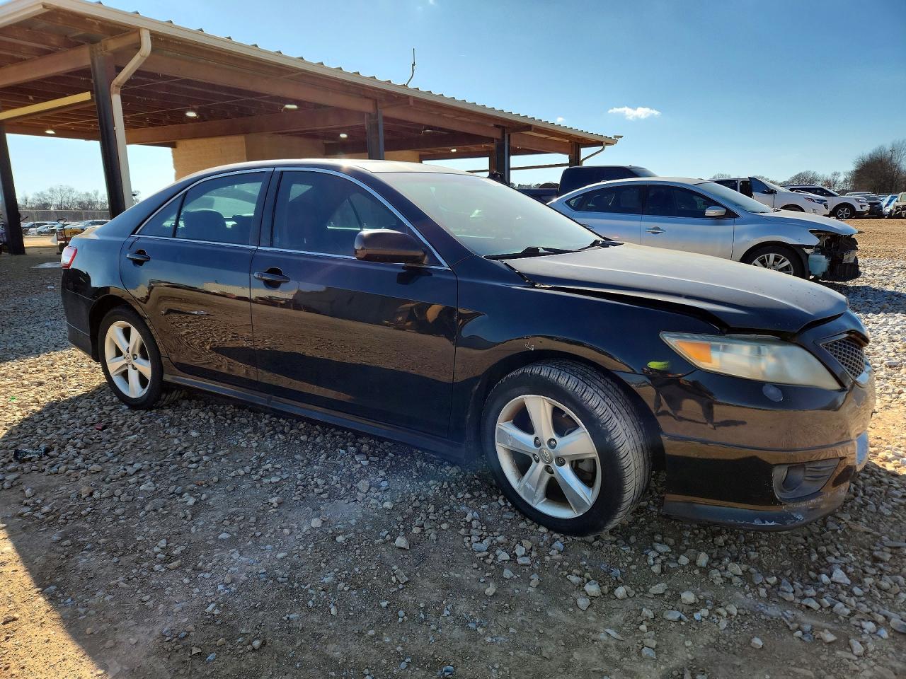 2011 Toyota Camry Se Black vin: 4T1BF3EK4BU222020